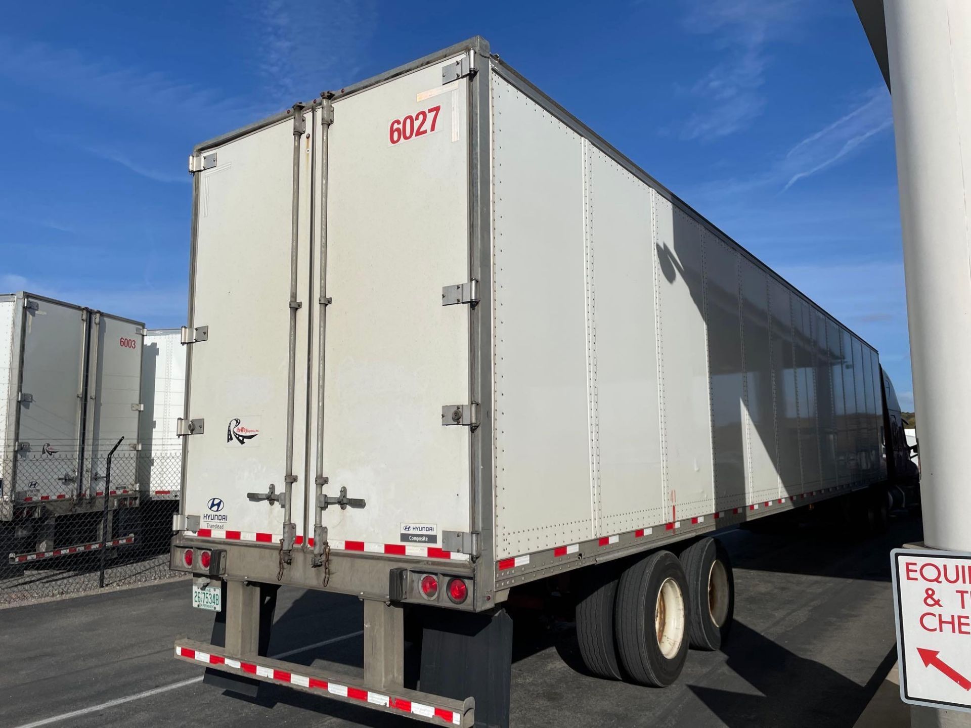 2017 Hyundai VC2530152-JSW HT 53' T/A Dry Van Trailer - Image 3 of 17