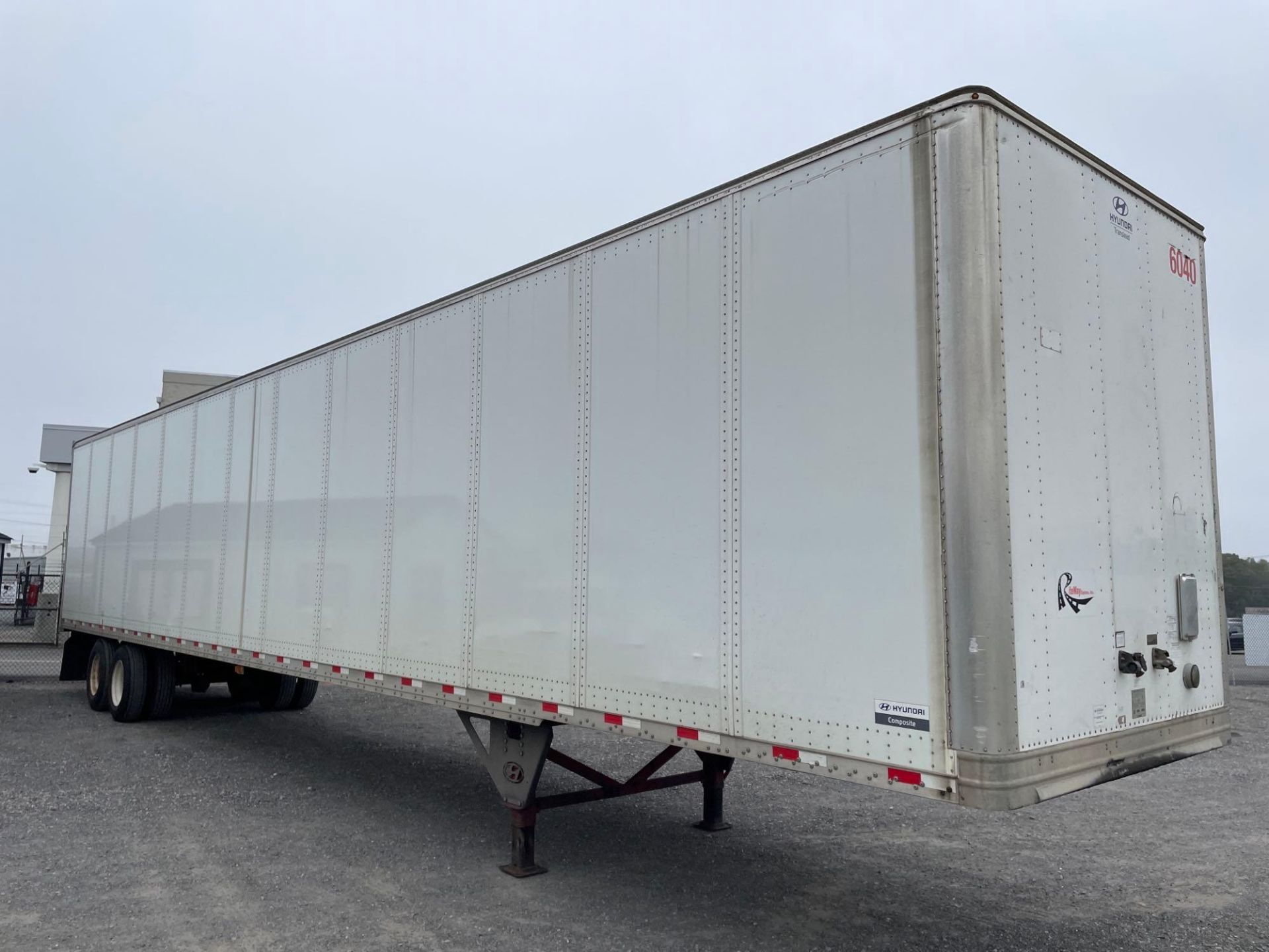 2017 Hyundai VC2530152-JSW HT Composite 53' T/A Dry Van Trailer - Image 4 of 23