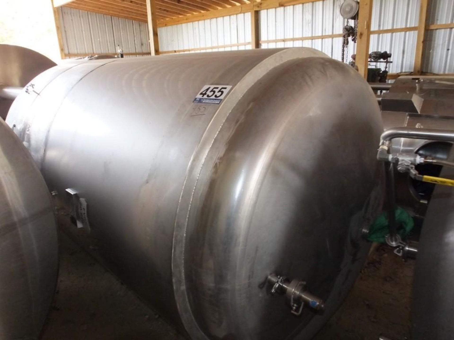 Century Manf. CT13 50 BBL S/S Jacketed Tank - Image 6 of 6