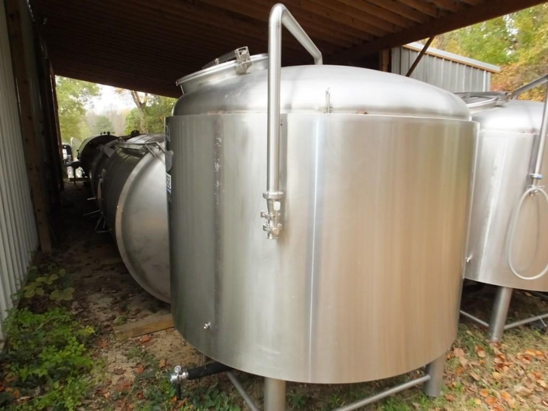 1996 NSI CFV25B FV0525 BBL S/S Jacketed Fermentation Tank - Image 6 of 6