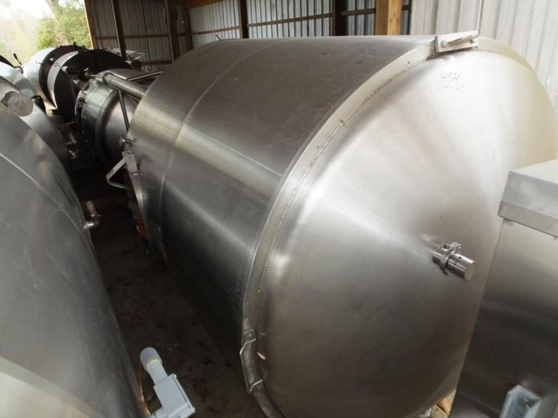 1994 Century Manf FV01 50 BBL S/S Jacketed Fermentation Tank - Image 5 of 5