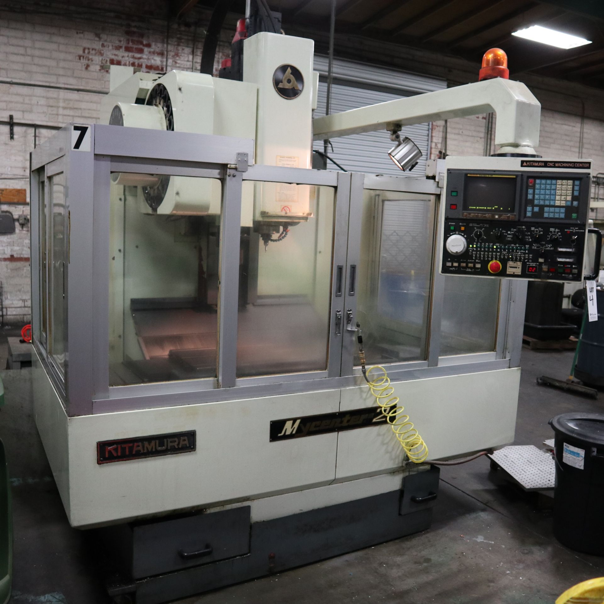 1994 KITAMURA MYCENTER 2 VERTICAL MACHINING CENTER, S/N 11084, FANUC CONTROL O-M, 8,000 RPM SPINDLE,