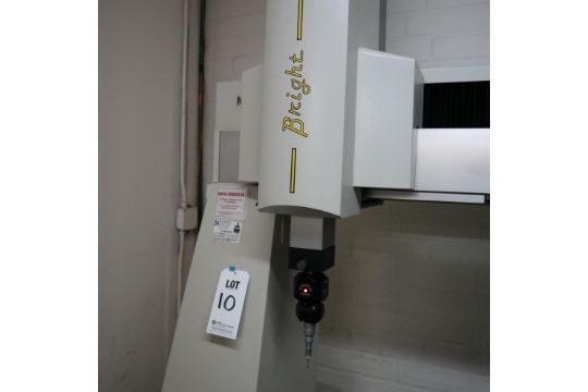 1996 MITUTOYO BRIGHT CMM, REMOTE CONTROL, RENISHAW PH10M PROBE, SOFTWARE UPDATED 2006 MITUTOYO - Image 2 of 8