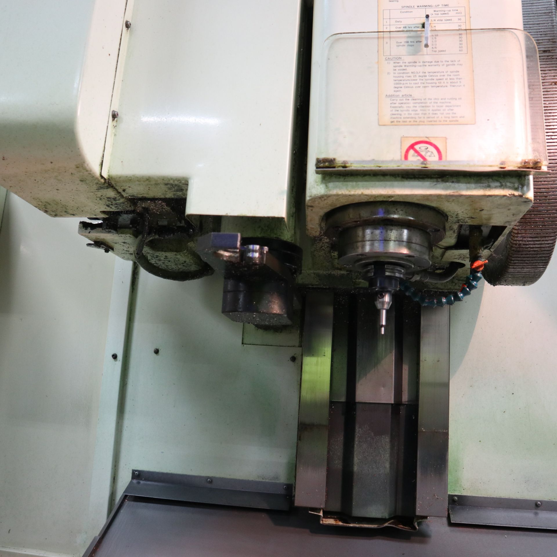 1994 KITAMURA MYCENTER 2 VERTICAL MACHINING CENTER, S/N 11084, FANUC CONTROL O-M, 8,000 RPM SPINDLE, - Image 4 of 9