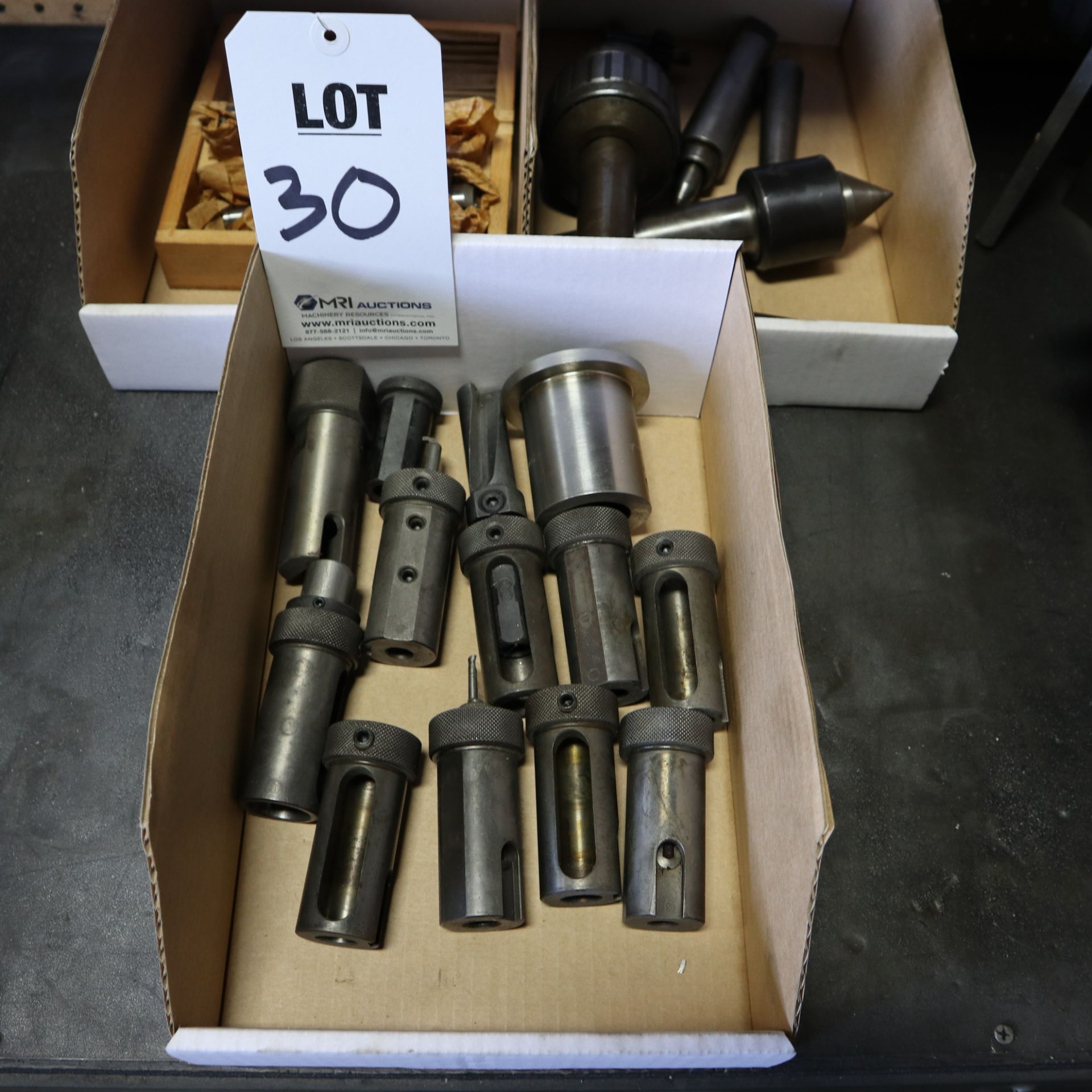 MISC. TOOL HOLDERS FOR CNC LATHE - Image 2 of 2