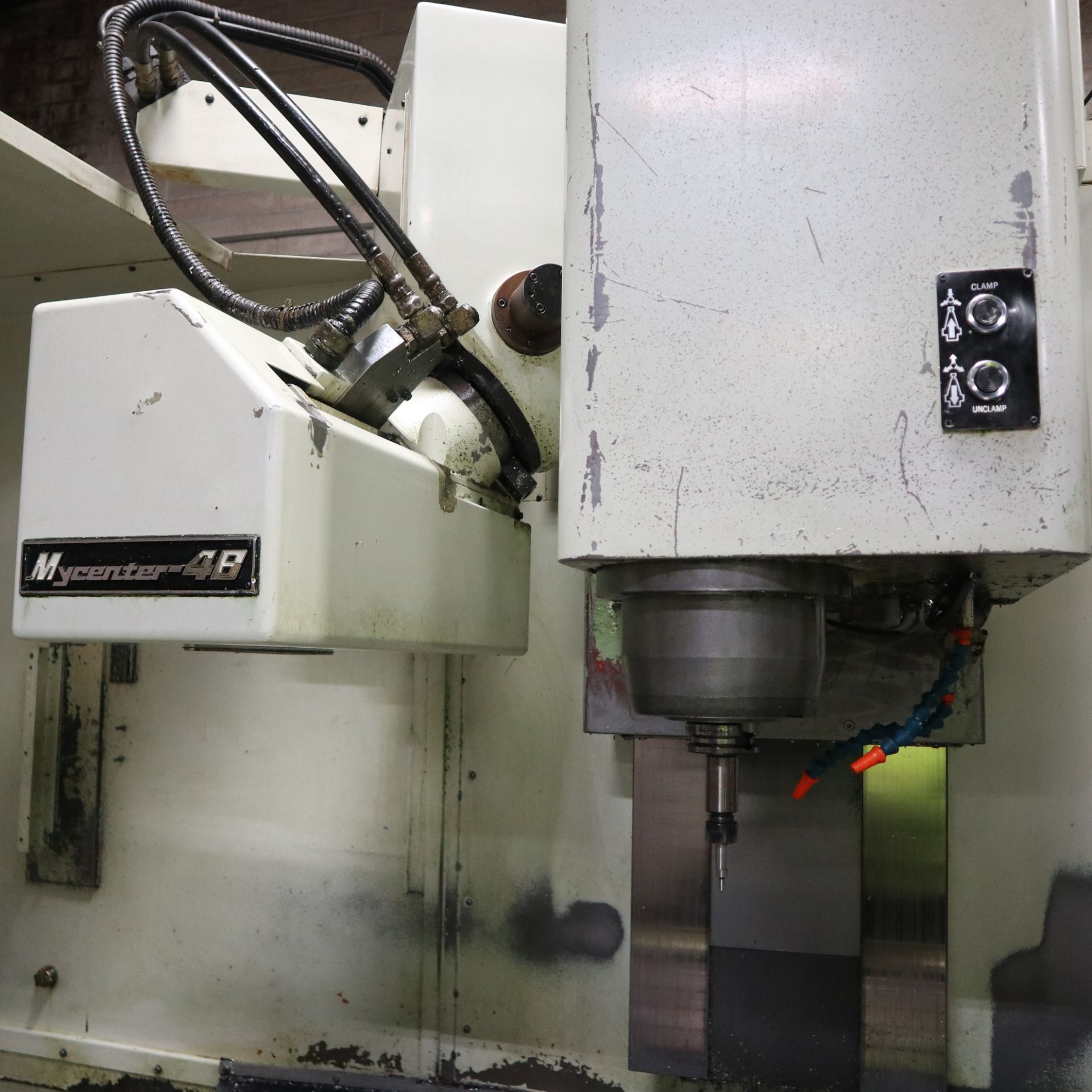 1987 KITAMURA MYCENTER 4B CNC VERTICAL MACHINING CENTER, S/N 30461, 6,000 RPM SPINDLE, RAPIDS 394 - Image 4 of 10