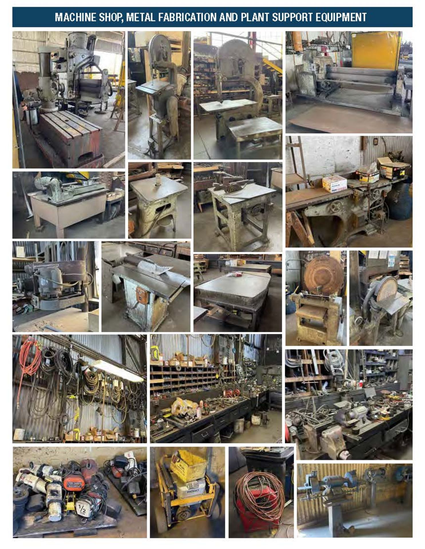 COMPLETE GREEN SAND AND NO BAKE IRON FOUNDRY AND METAL FABRICATION SHOP ONLINE AUCTION - Image 7 of 8