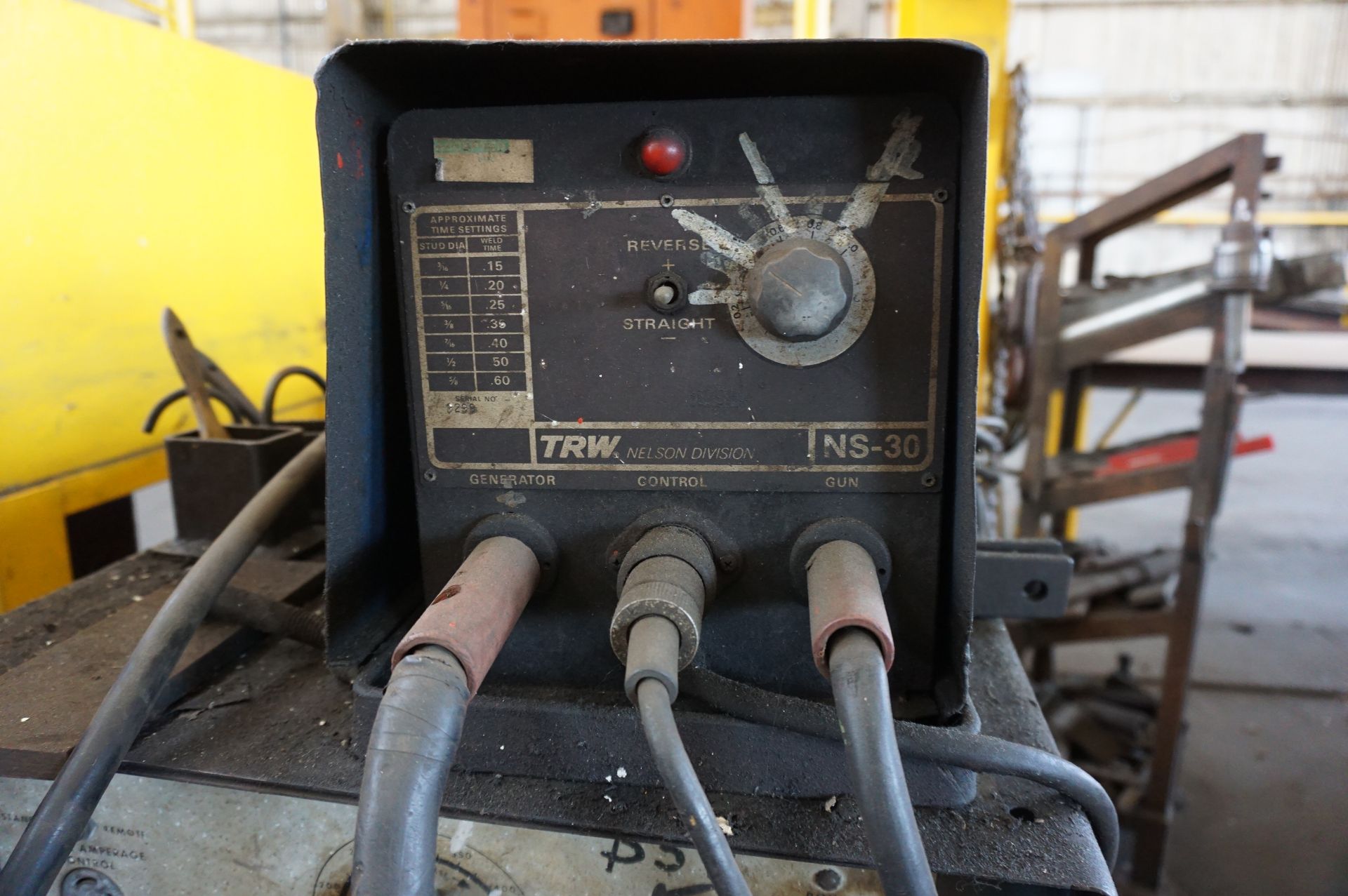 MILLER DC ARC WELDER MODEL SRH-666 *FOR PARTS*, NELSON TRW NS/30 *FOR PARTS* - Image 2 of 7