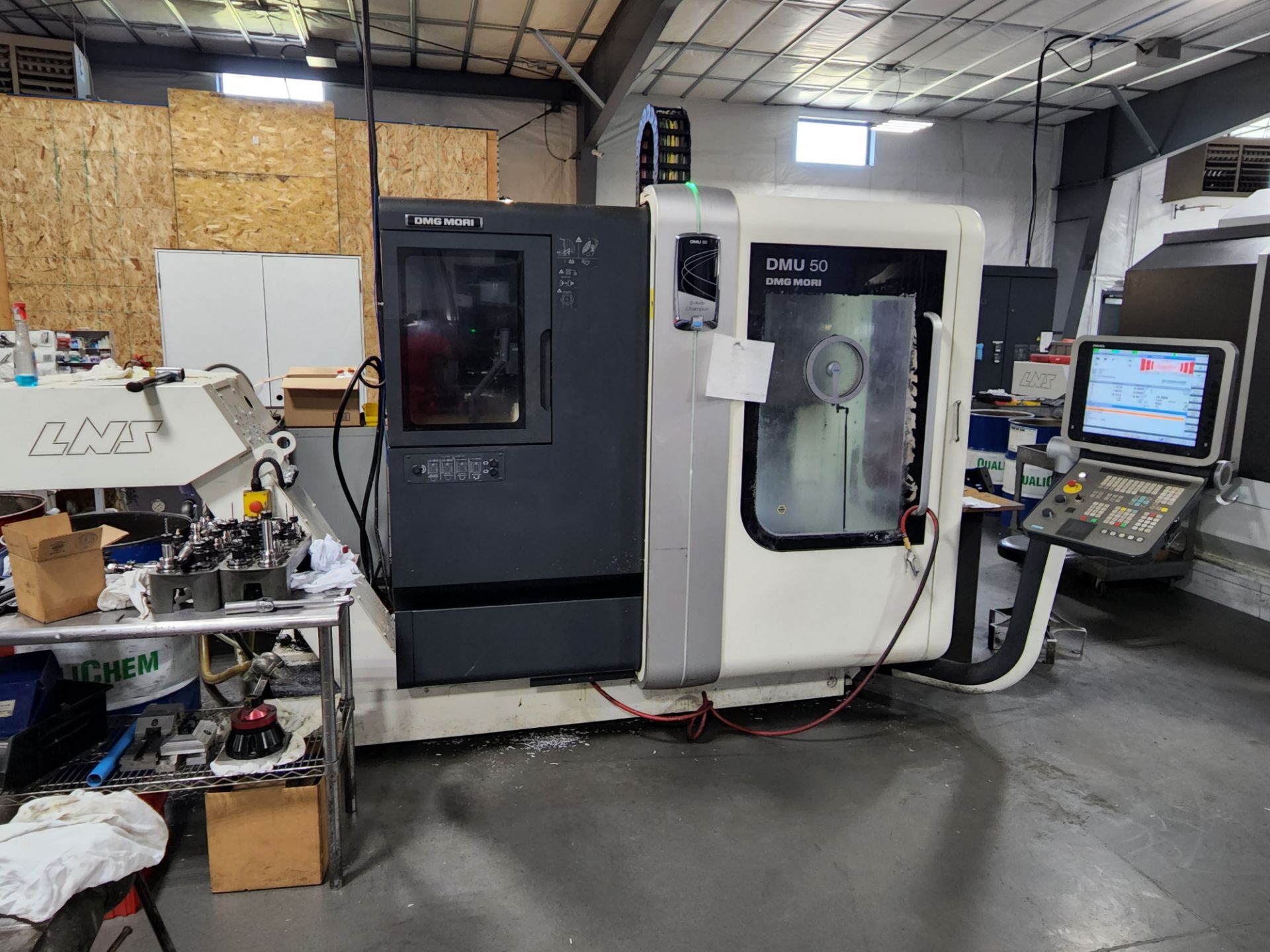 2015 DMG MORI SEIKI DMU 50,  SIEMENS CONTROL,  19.6 X 17.7 X 15.74,  B-AXIS -5 TO 110 DEGREES, 14000 - Image 9 of 9