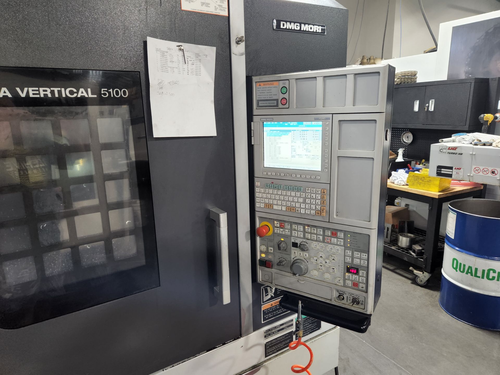 2014 MORI SEIKI DV5100,  40 X 20 X 20,  MORI SEIKI MAPPS CONTROL,  14000 RPM, 40 TAPER,  CHIP - Image 5 of 6