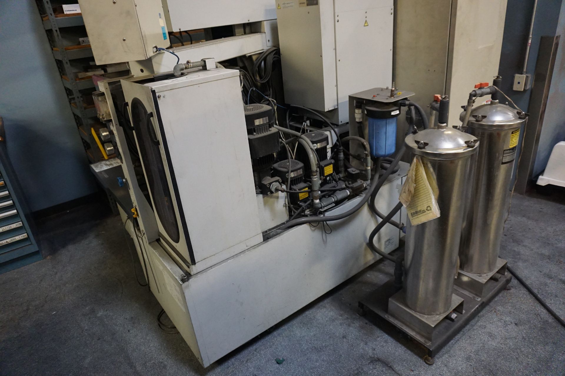 2007 MITSUBISHI MD+PROII WIRE ELECTRICAL DISCHARGE MACHINE MODEL BA8, WEIGHT 1800KG, S/N 50B8V201, - Image 3 of 10