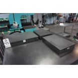 LOT TO INCLUDE: (1) GRANITE SURFACE PLATE 18" X 24", (2) GRANITE SURFACE PLATES 18" X 12"
