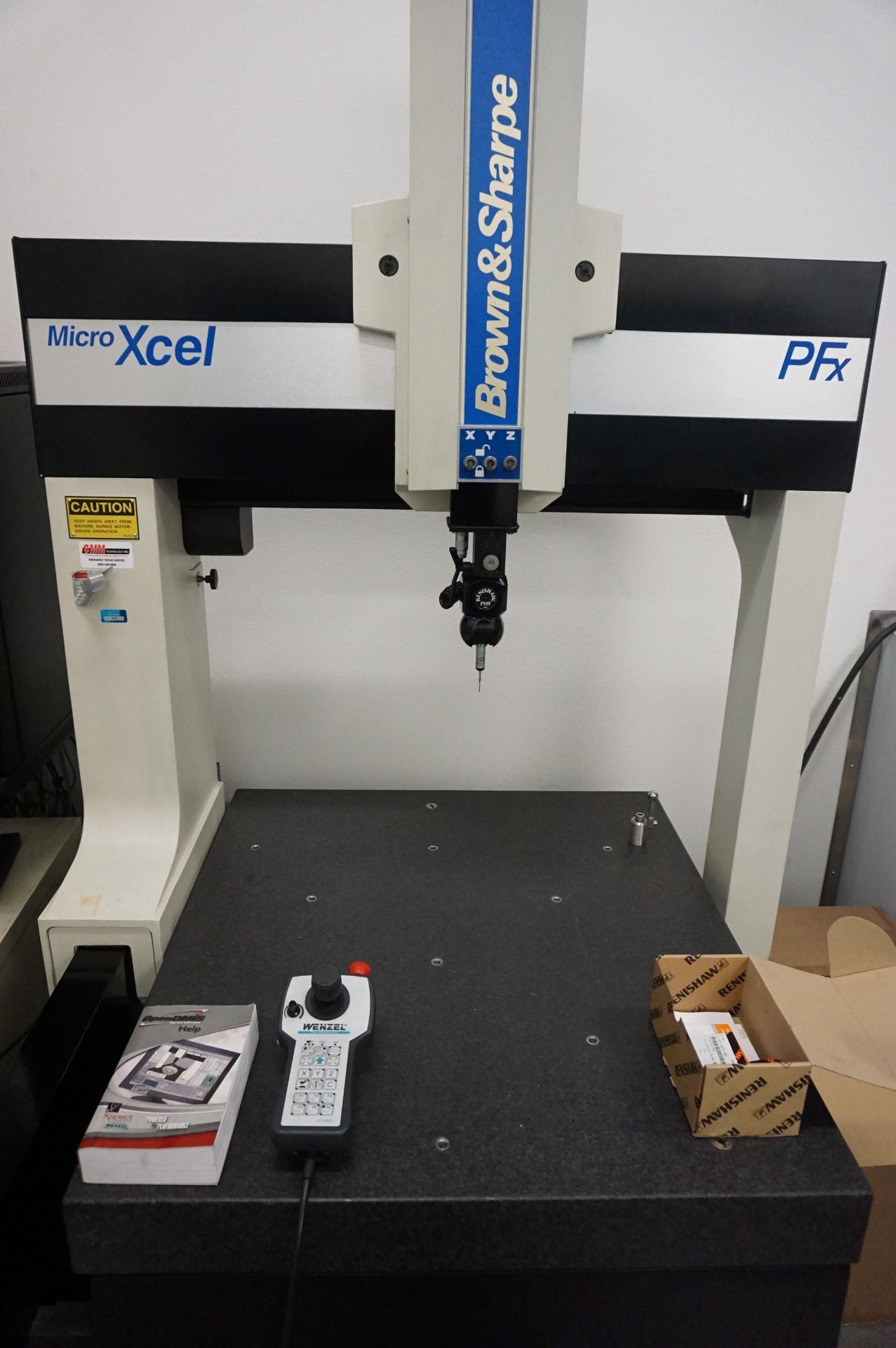 BROWNE AND SHARPE MICROXCEL PFX COORDINATE MEASURING MACHINE S/N 0998-3232 TO INCLUDE: WENZEL CNC - Image 2 of 8