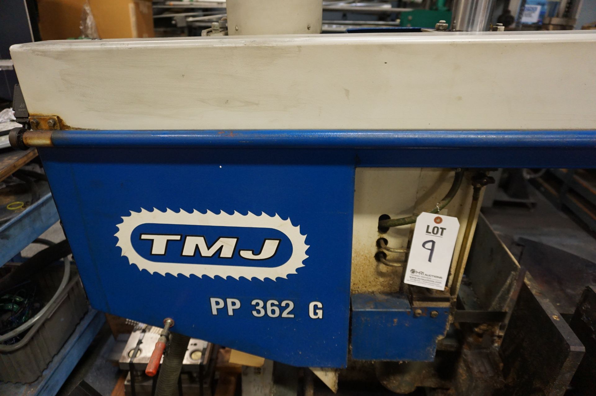 2003 JESENICE TMJ PP362 G HORIZONTAL BANDSAW, SERIES 985-2-3, S/N F-3-216, WEIGHT 1090 KG - Image 2 of 6