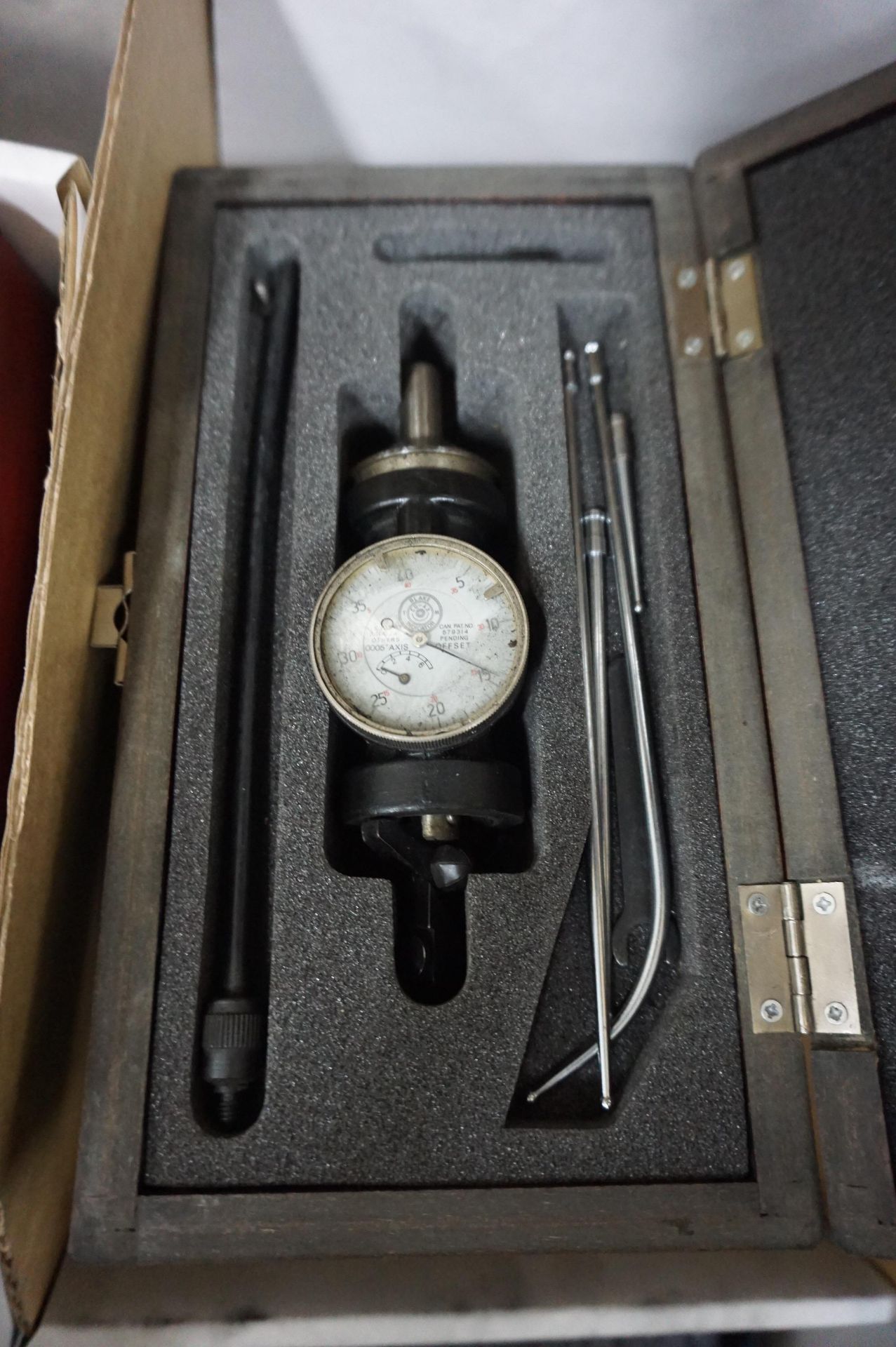 LOT TO INCLUDE: BLAKE COAX INDICATORS, CHAMFER DIAL GAGE, DIAL GAUGE - Image 3 of 4