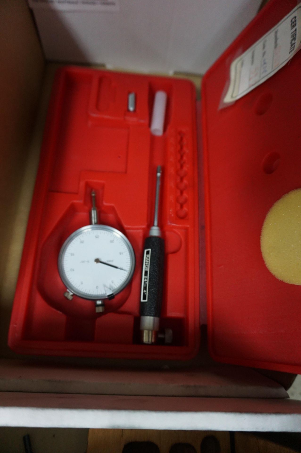 LOT TO INCLUDE: BLAKE COAX INDICATORS, CHAMFER DIAL GAGE, DIAL GAUGE - Image 2 of 4