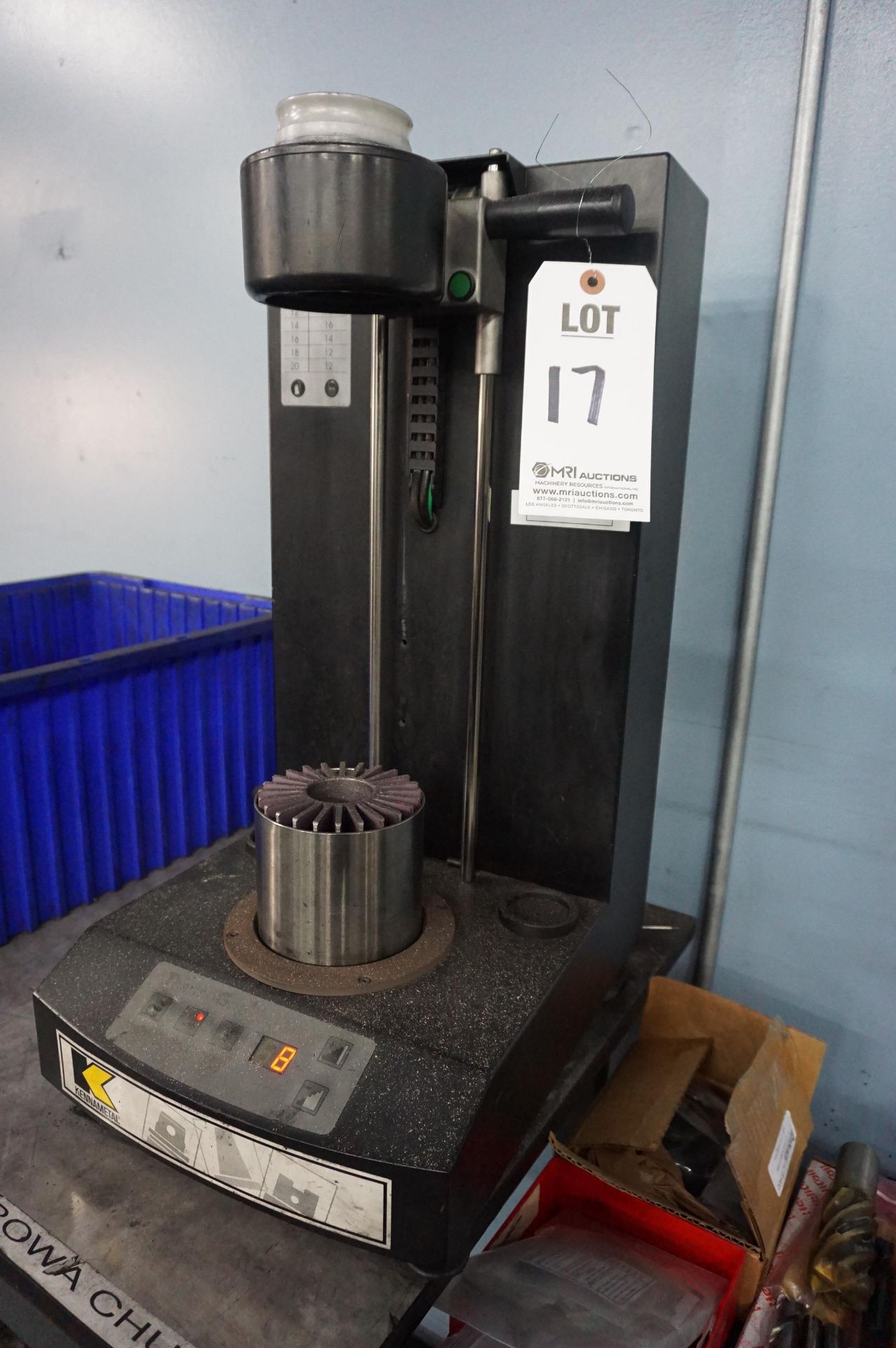 2006 KENNAMETAL THERMOGRIP ISG2200 SHRINKING MACHINE TOOL HOLDING SYSTEM, S/N 0941, TO INCLUDE