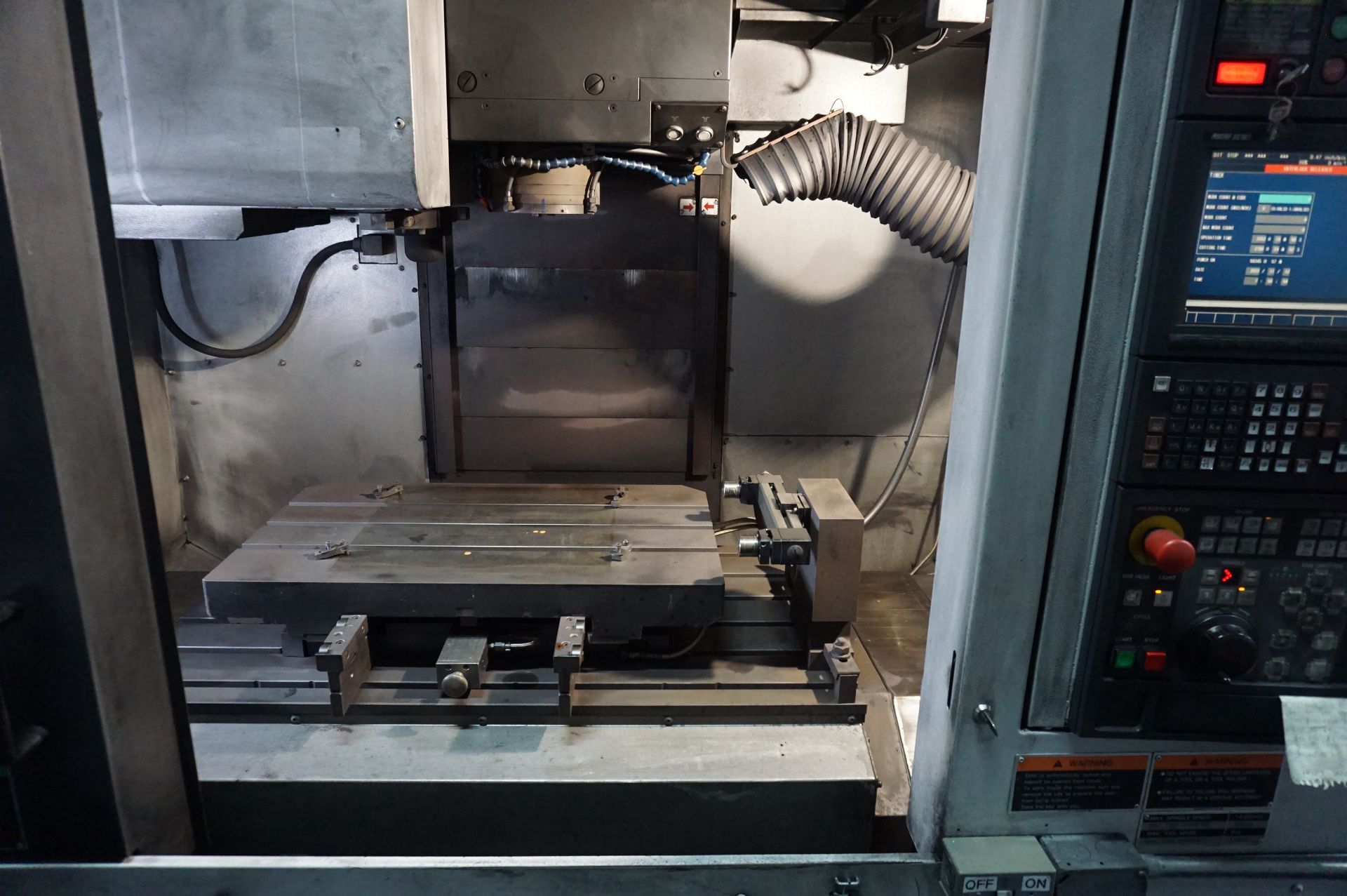 2006 MORI SEIKI NV5000A1A/40 VERTICAL MACHINING CENTER, 14,000 RPM, RENISHAW PROBING, 60 ATC, AIR - Image 3 of 15