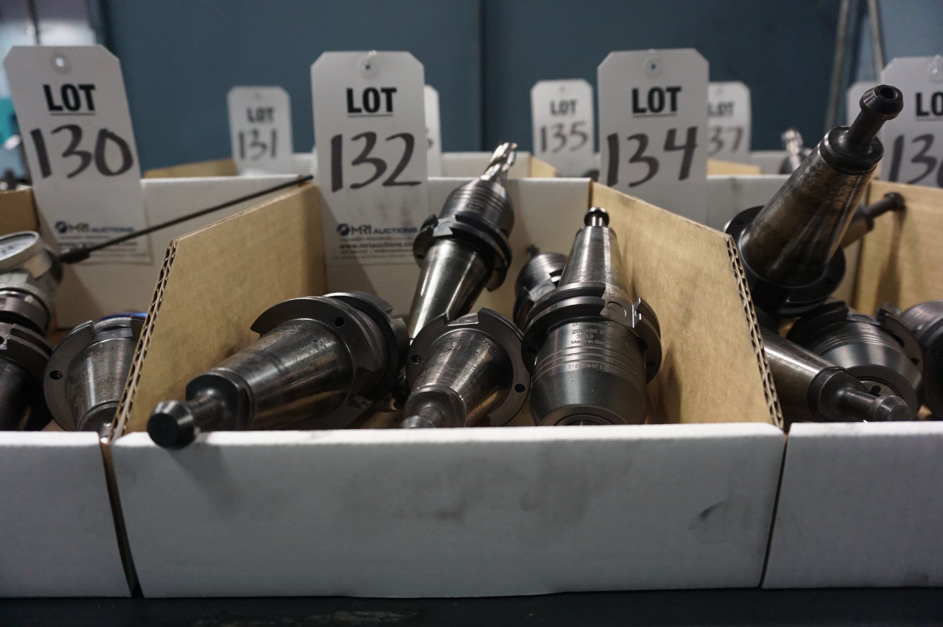 LOT TO INCLUDE: (4) SCHUNK CAT 40 TOOL HOLDERS, (1) CAT 40 TOOL HOLDER WITH INDEXABLE DRILL - Image 3 of 3