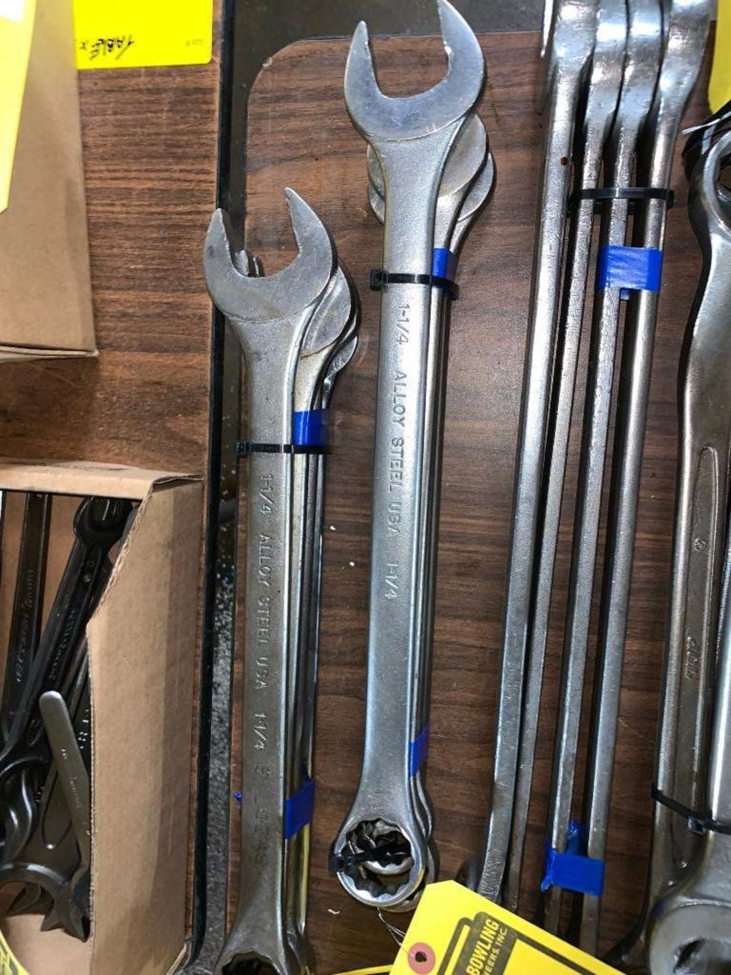 (4) ASSORTED END WRENCHES