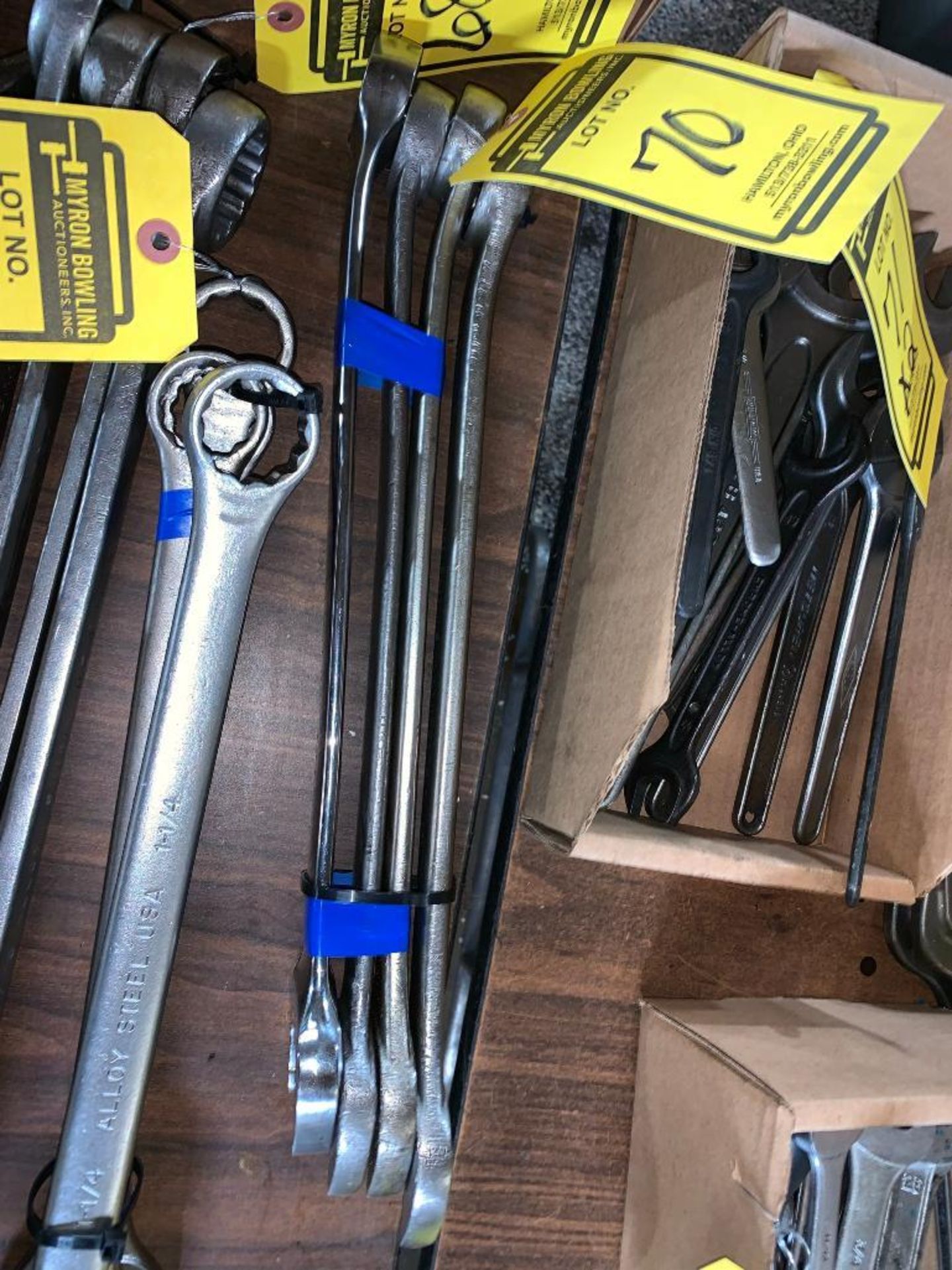 (4) ASSORTED END WRENCHES - Image 2 of 2