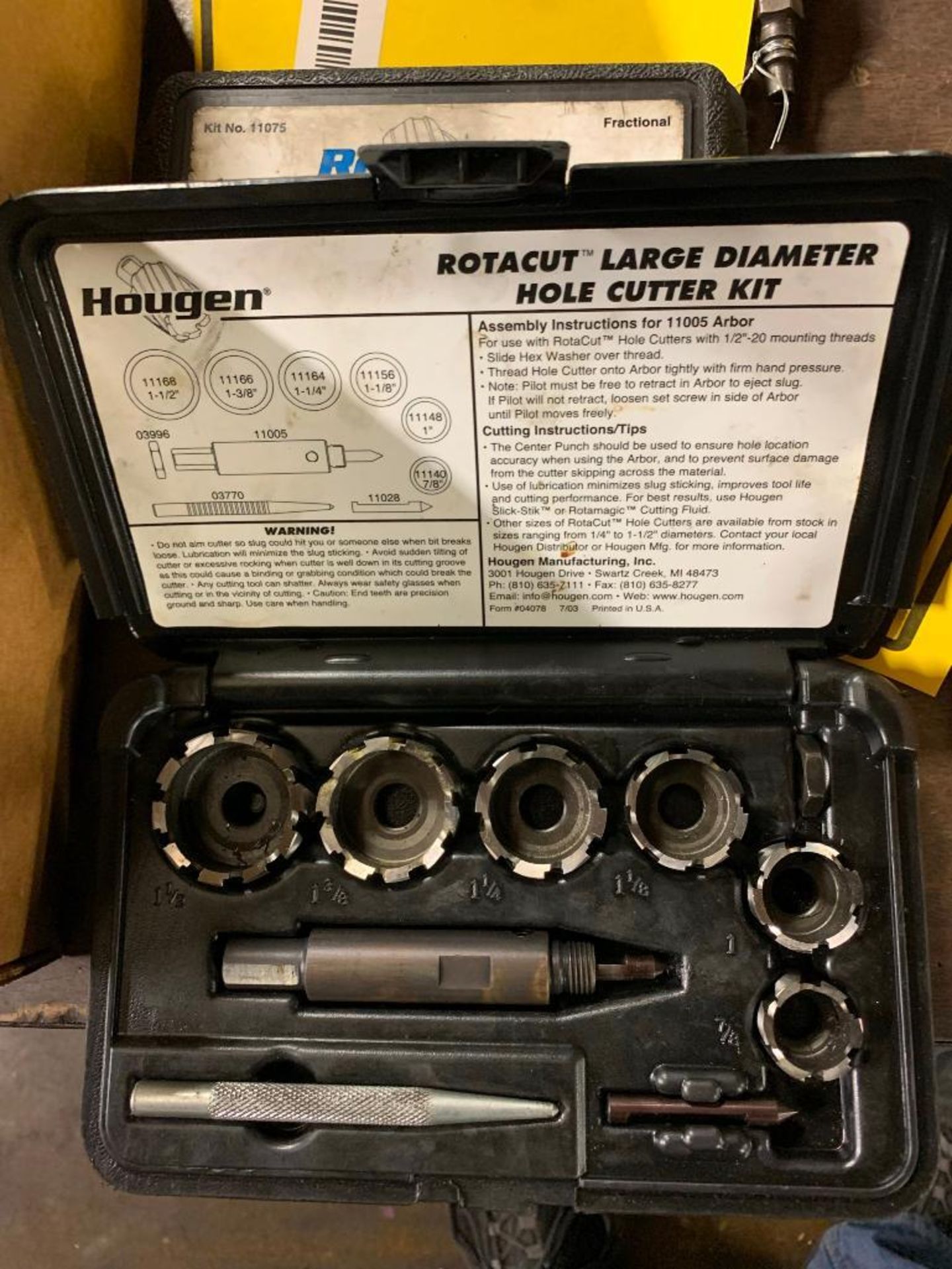 (2) ROTACUT HOLE CUTTER KITS