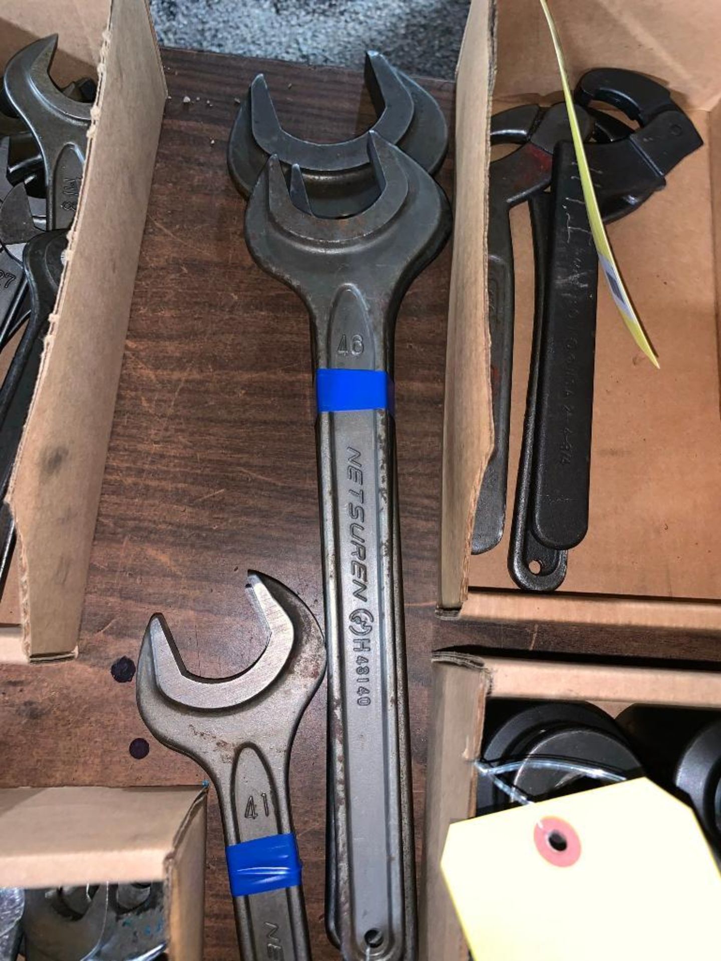 (5) ASSORTED WRENCHES