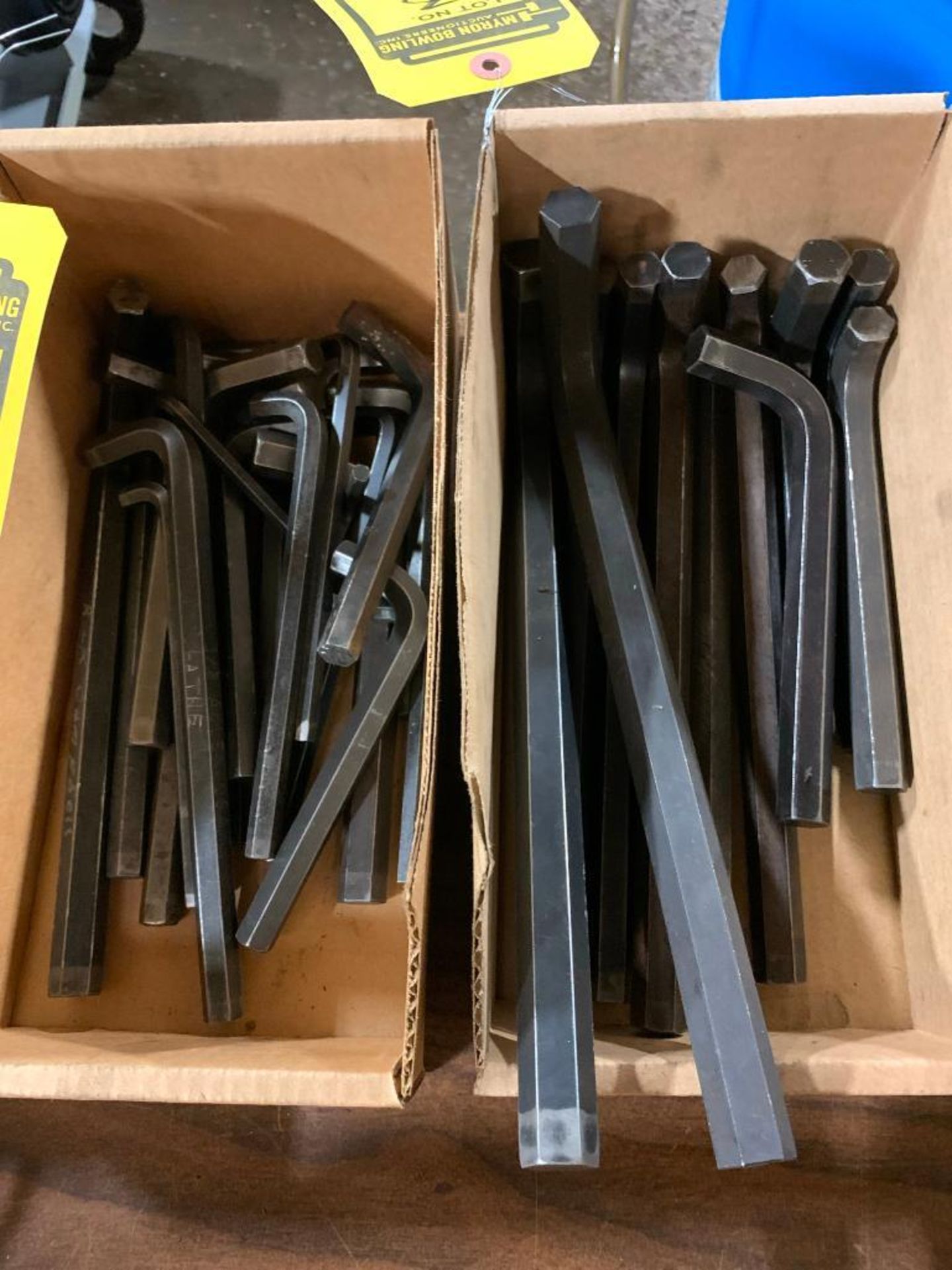 (2) BOXES W/ ASSORTED ALLEN WRENCHES