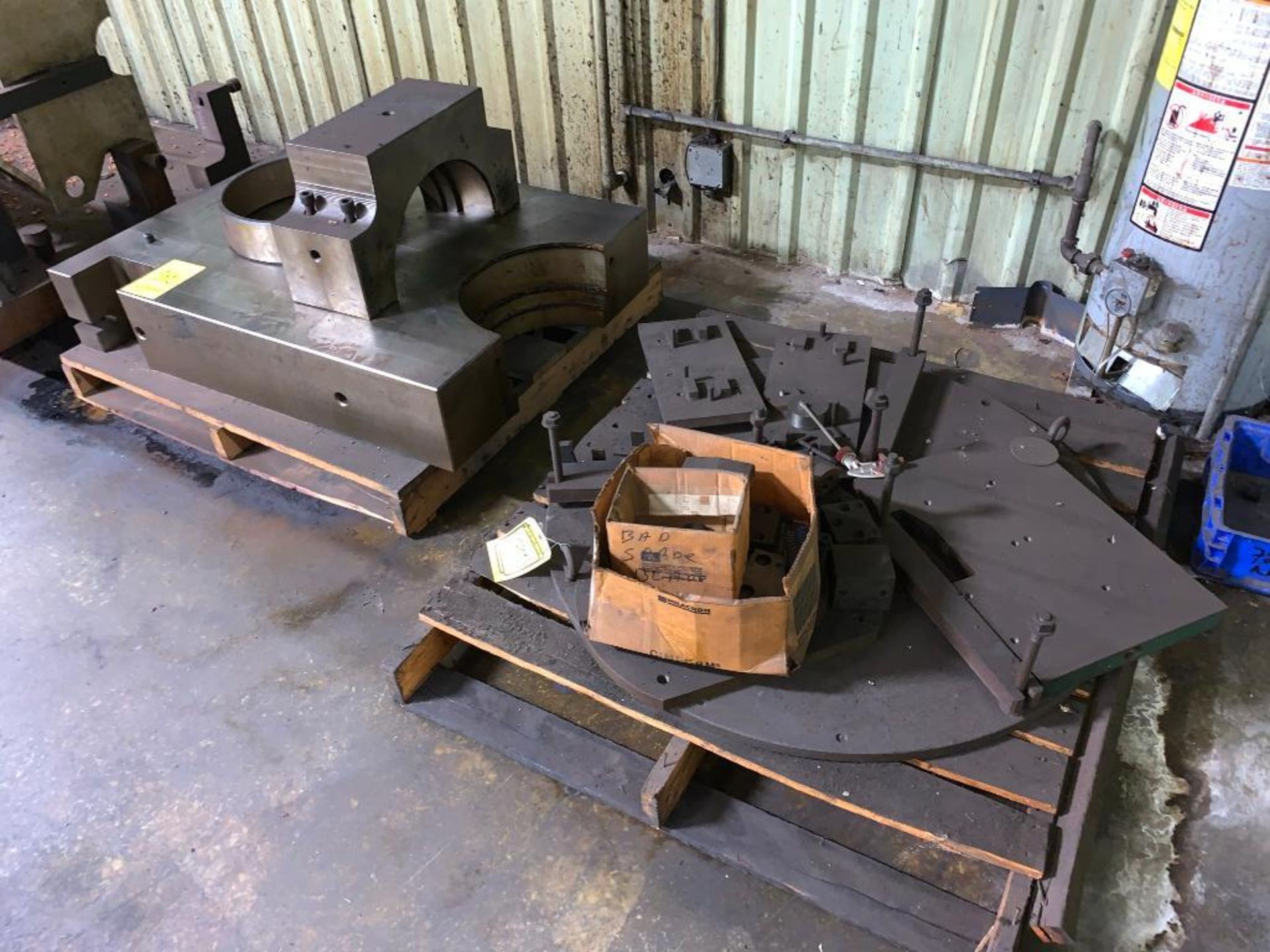 STEEL BLOCK, JIG, ASSORTED PLATE STEEL