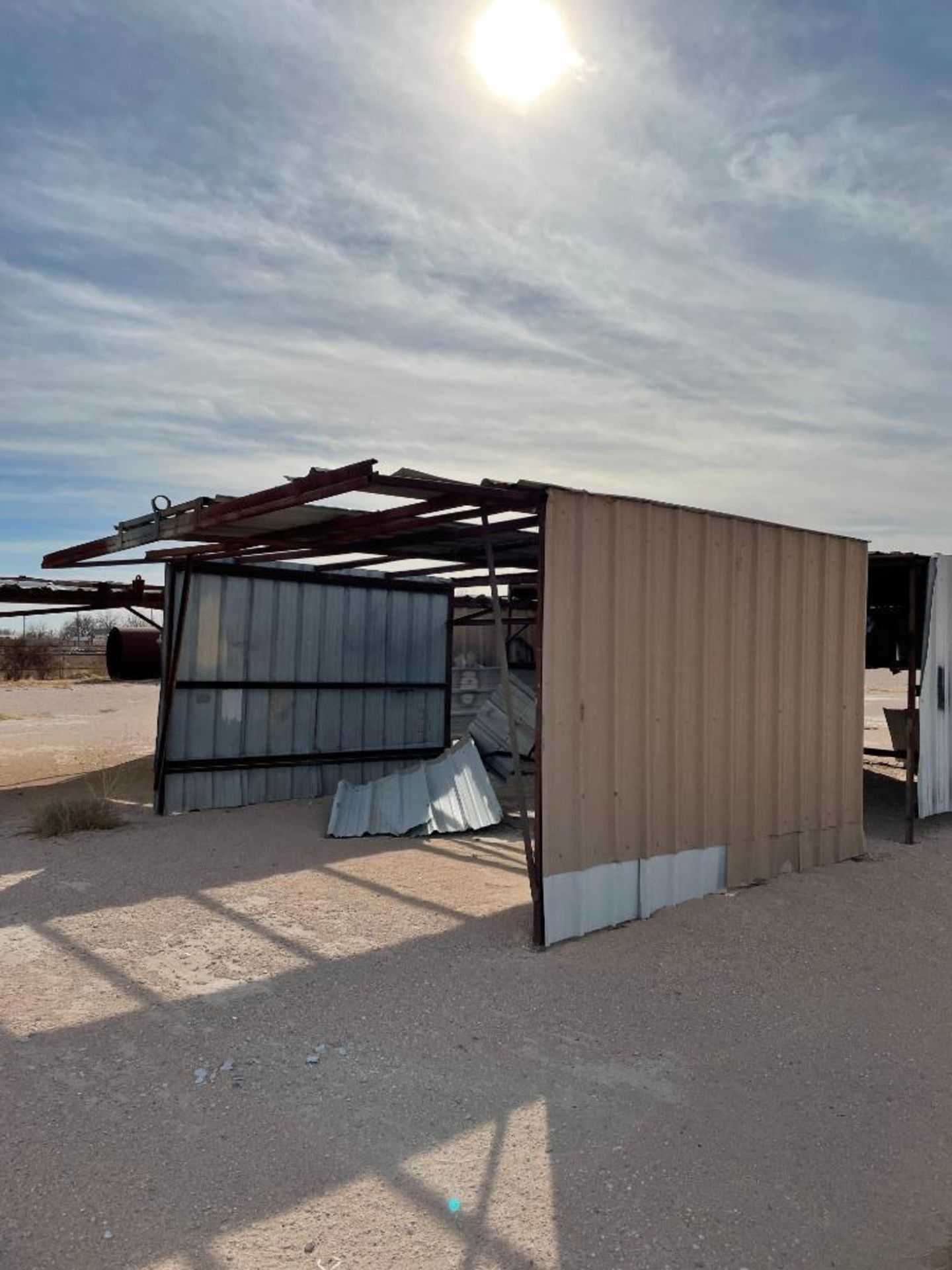 (4) CRANEABLE COVERED WORK STATIONS, 20' X 15' X 8' - Image 2 of 4