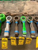 (8) HAMMER WRENCHES, 2-1/2'' - 2-3/8''