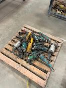 SKID OF ASSORTED ELECTRIC POWER TOOLS