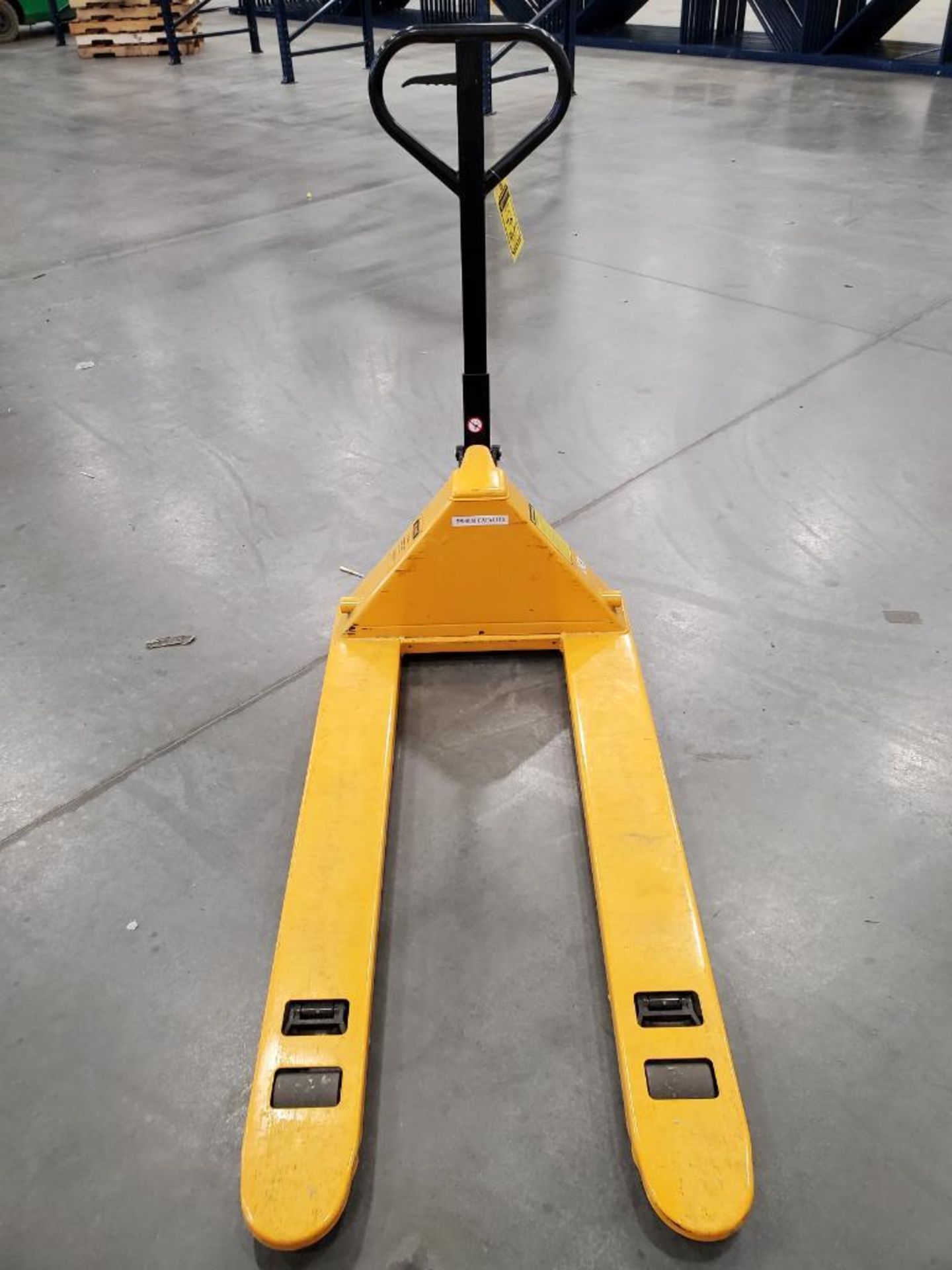 ULINE 5,500 LB. HYDRAULIC PALLET JACK, MODEL H-1043, 48" FORKS - Image 2 of 4