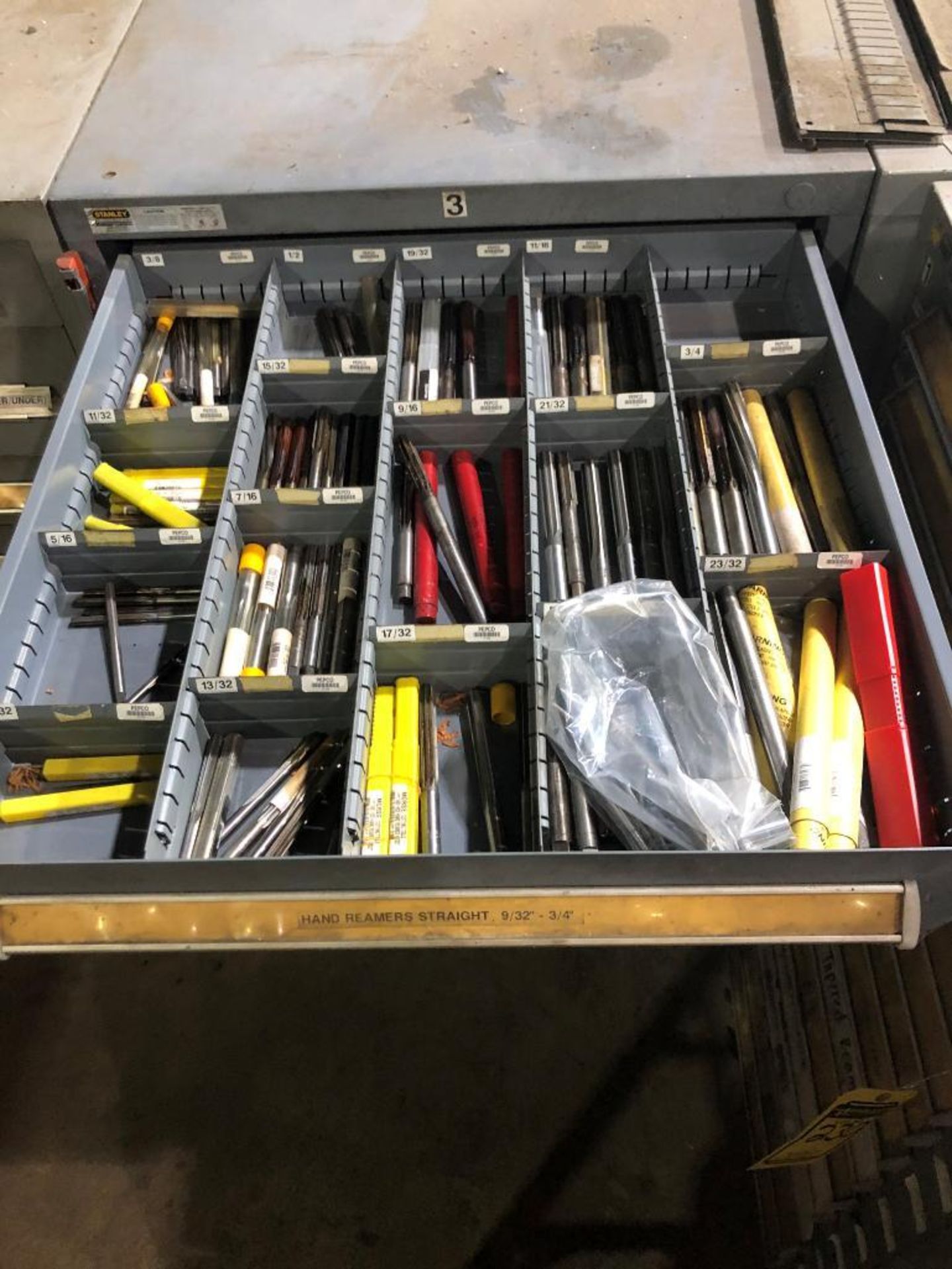 VIDMAR CABINET & CONTENT OF ASSORTED REAMERS - Image 2 of 11