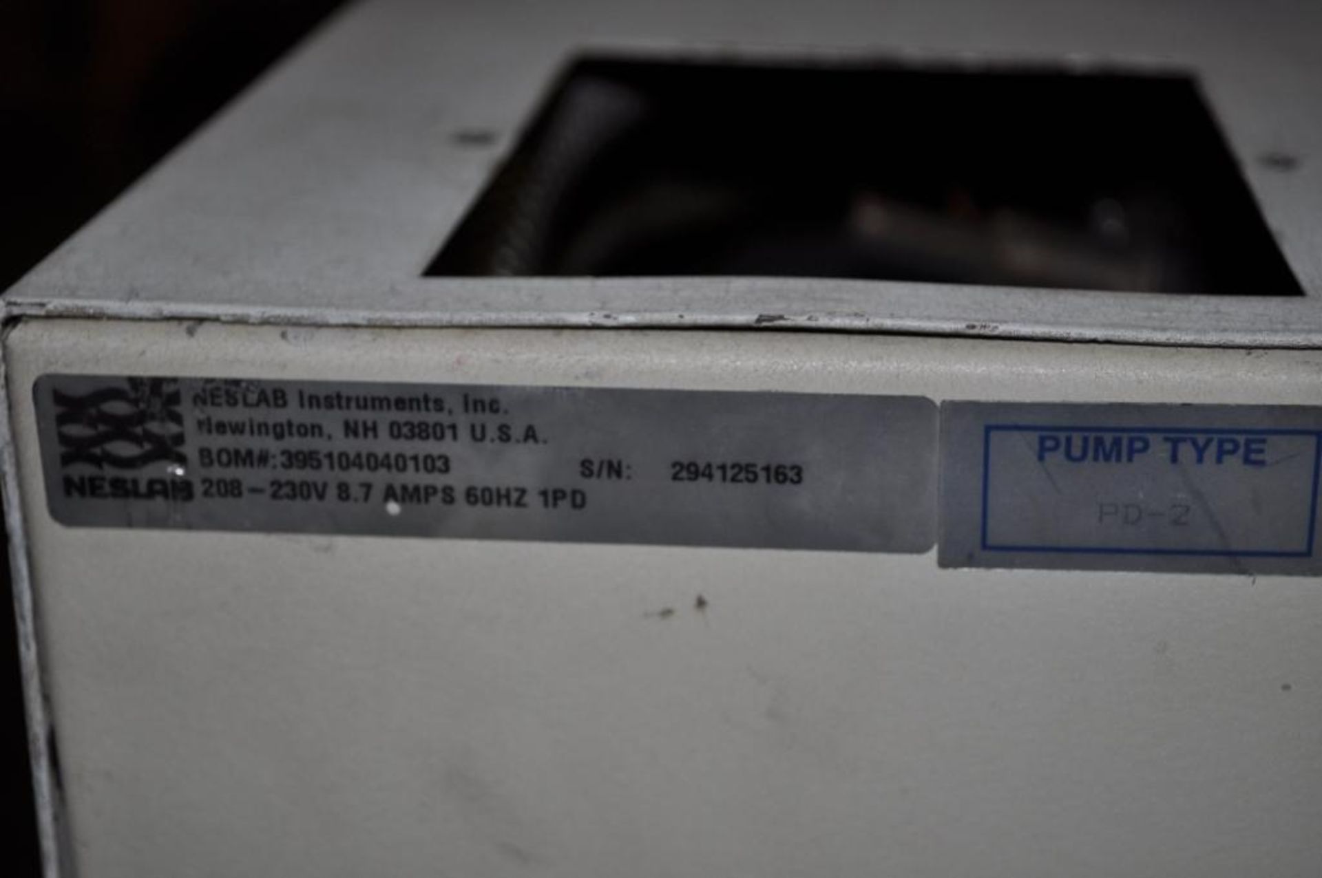 NESLAB REFRIGERATOR RECIRCULATOR, COOLFLOW CFT-75, 208-230 V, PUMP TYPE: PD 2 - Image 3 of 3