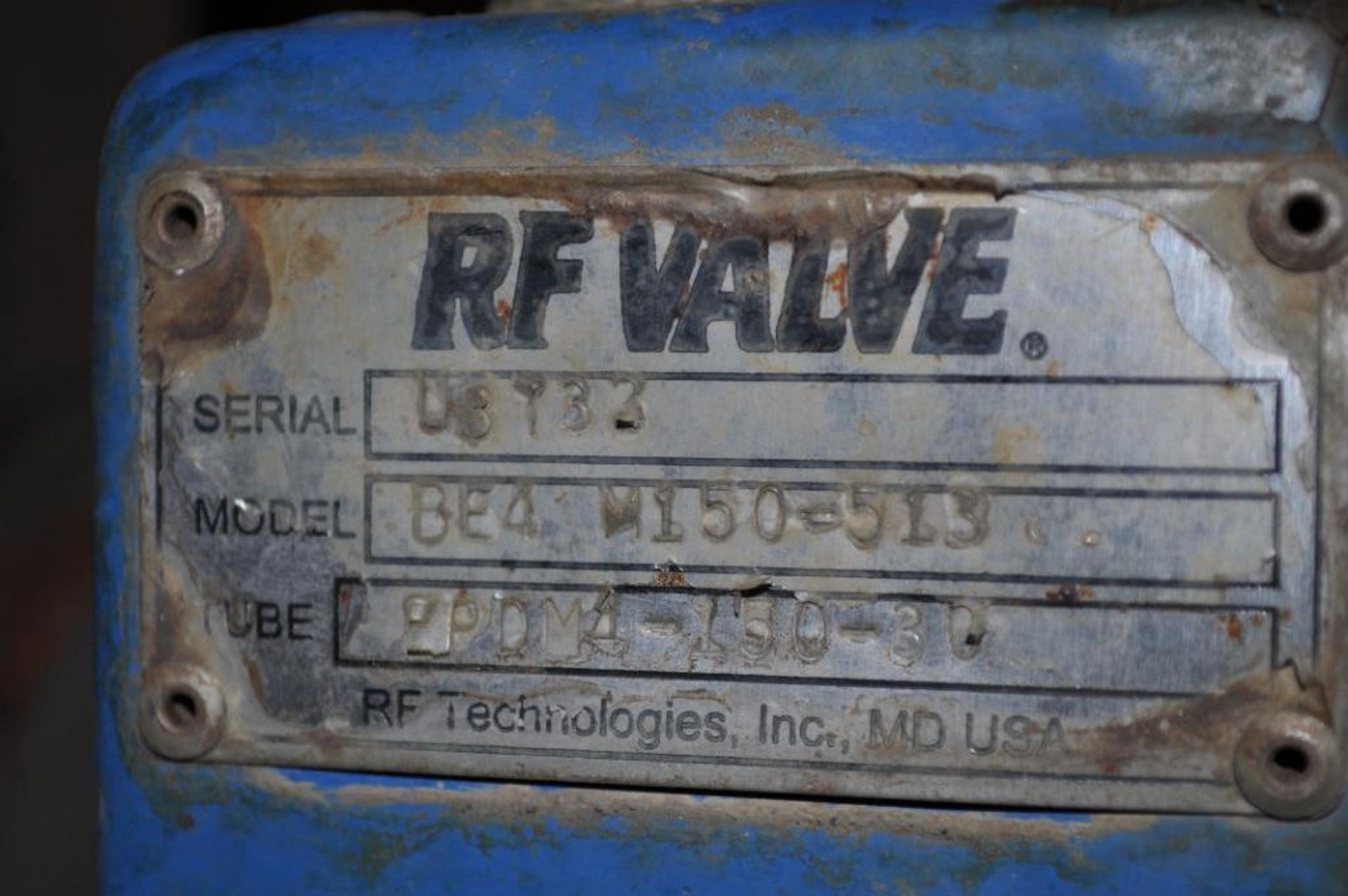 (3X) RF VALVES, 4'' PINCH VALVES - Image 4 of 4