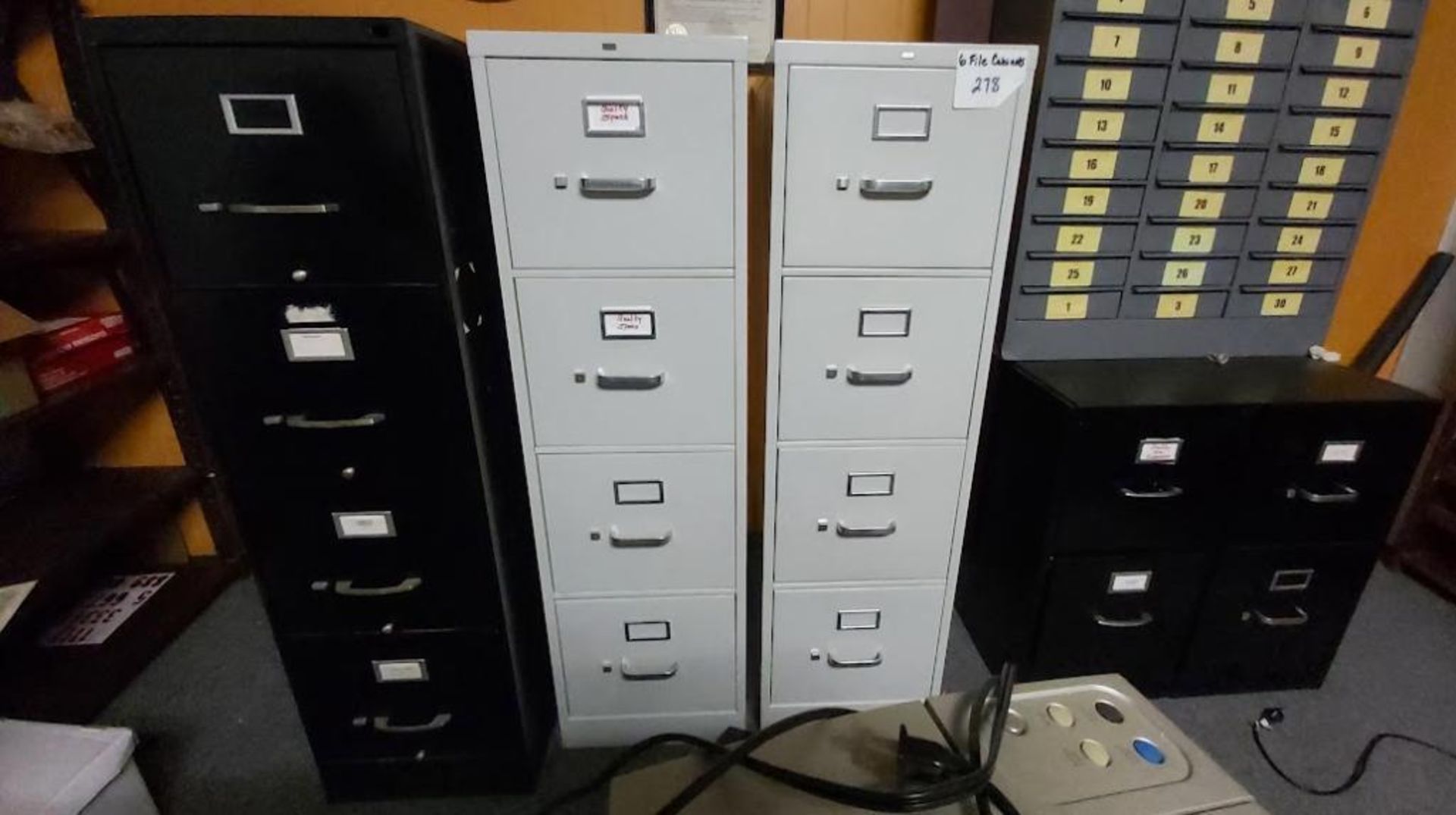 (6) FILE CABINETS - Image 2 of 3