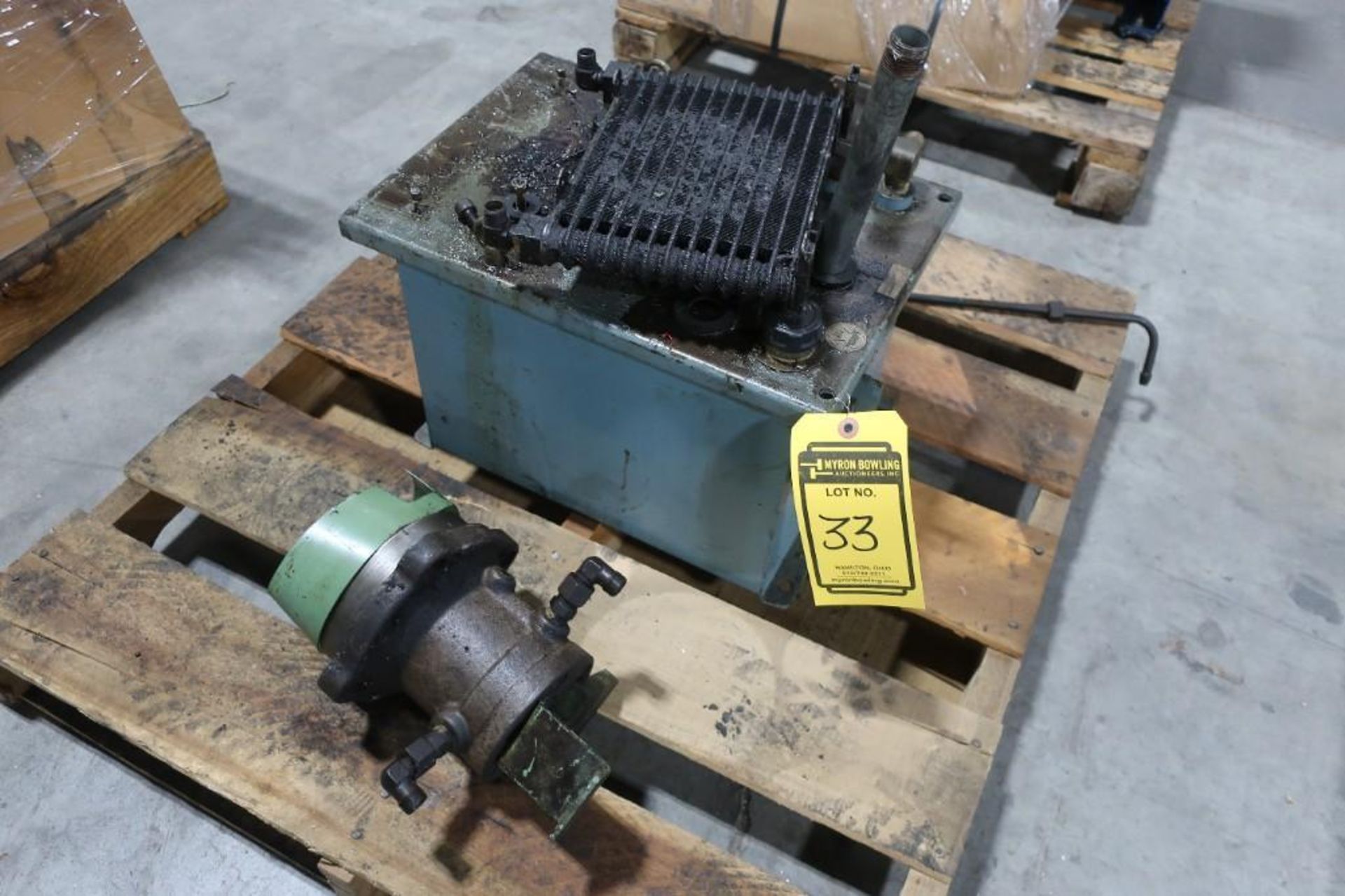 NACHI HYDRAULIC UNIT, MODEL NSP20-15V1A3-2119A