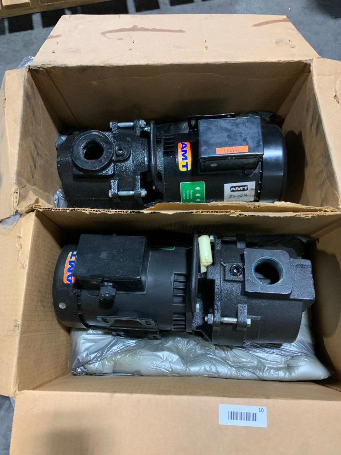 (2) AMT PUMPS, MODEL 379F-962-95