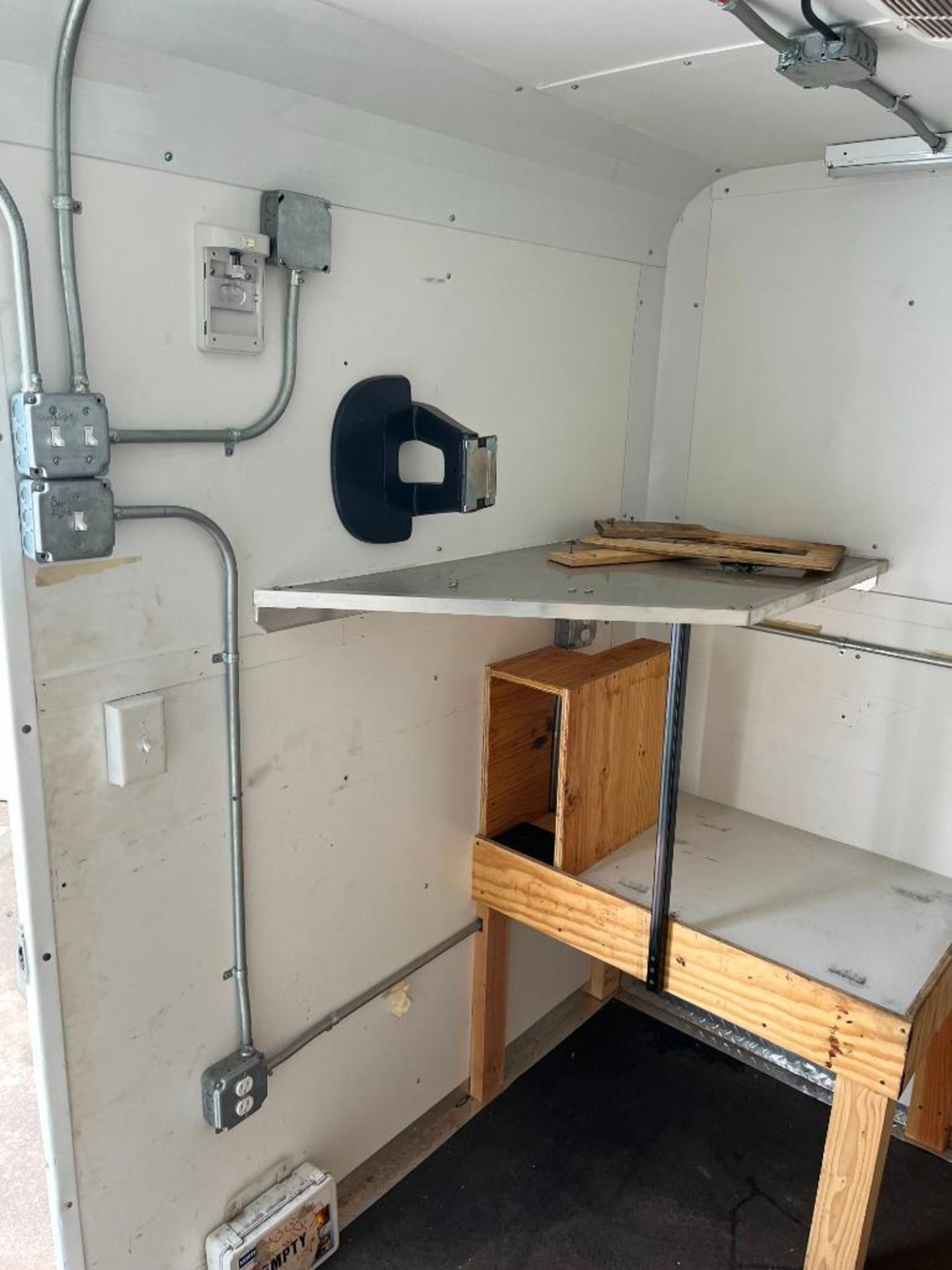 2019 CARGO CRAFT EXPEDITION ENCLOSED TRAILER, AIR CONDITIONING, TANDEM AXLE, 3,500 LB. AXLES, VIN 4D - Image 4 of 10