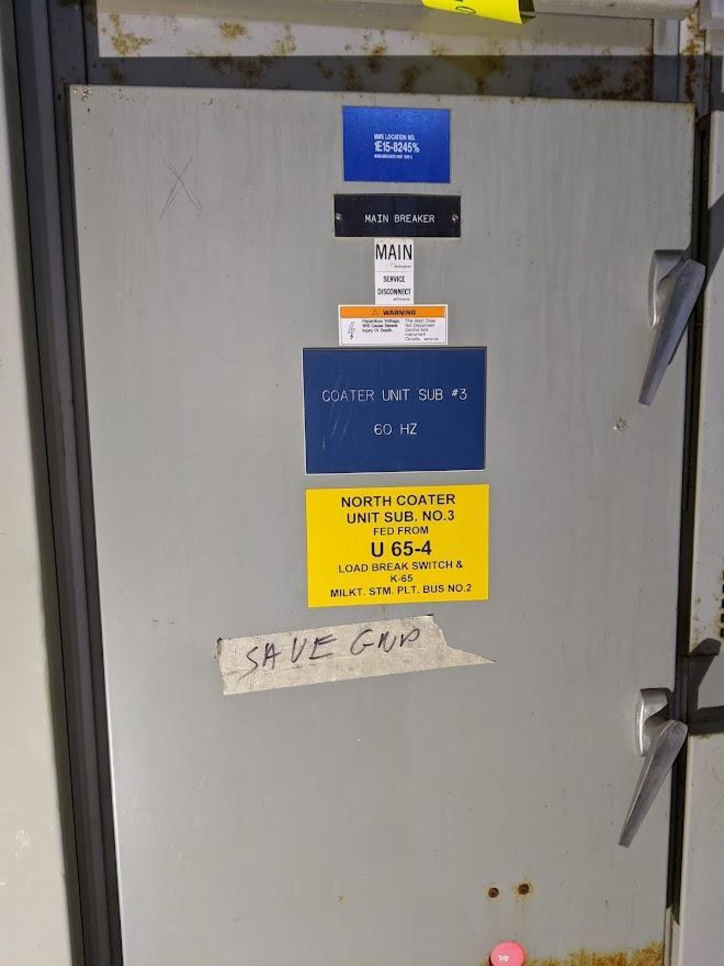 3,200 AMP WESTINGHOUSE CIRCUIT BREAKER (CABINET NOT INCLUDED), HIT # 3049 - Image 4 of 5