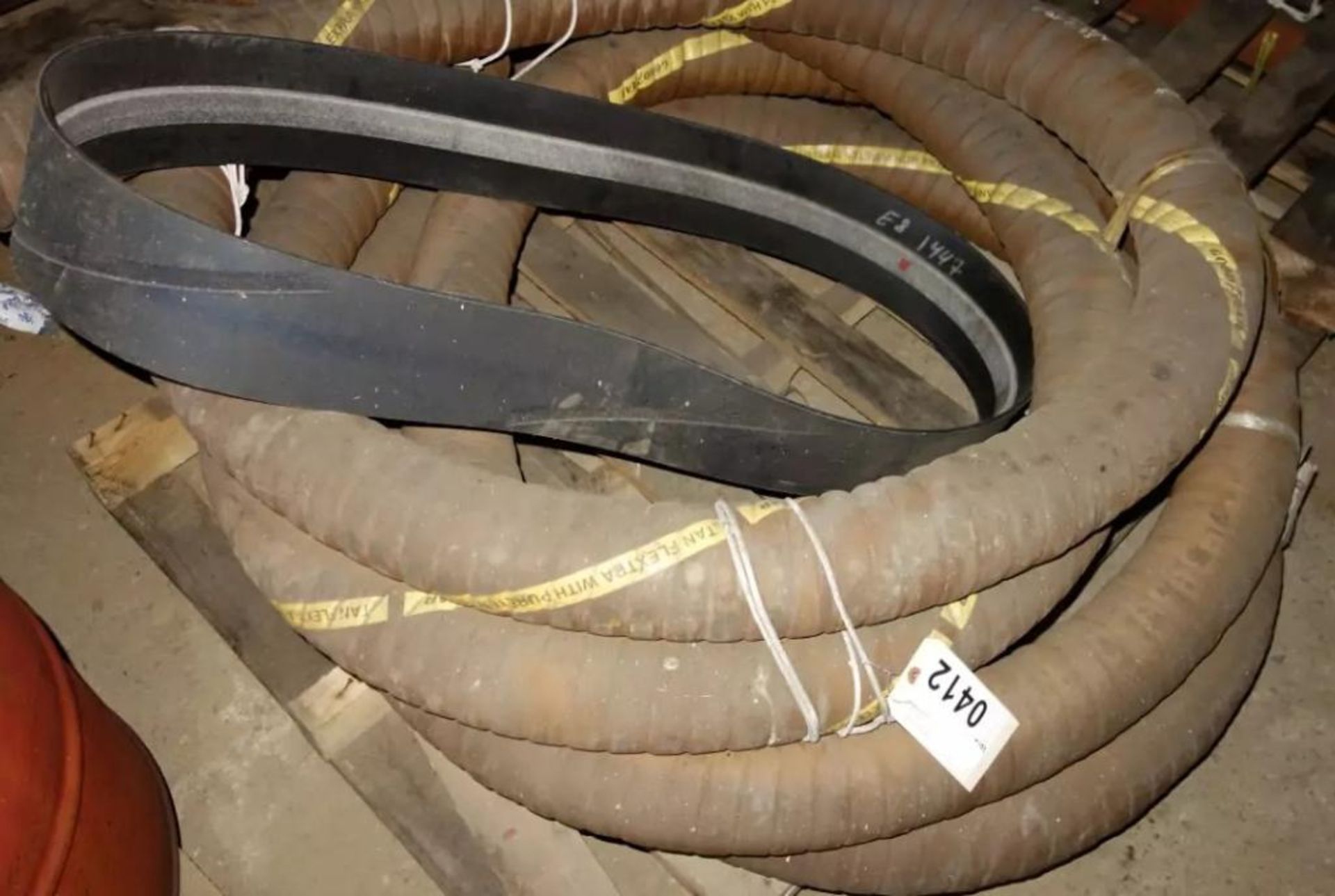 GOODYEAR TAN FLEXTRA BULK TRANSFER HOSE HIT # OK412 - Image 2 of 4