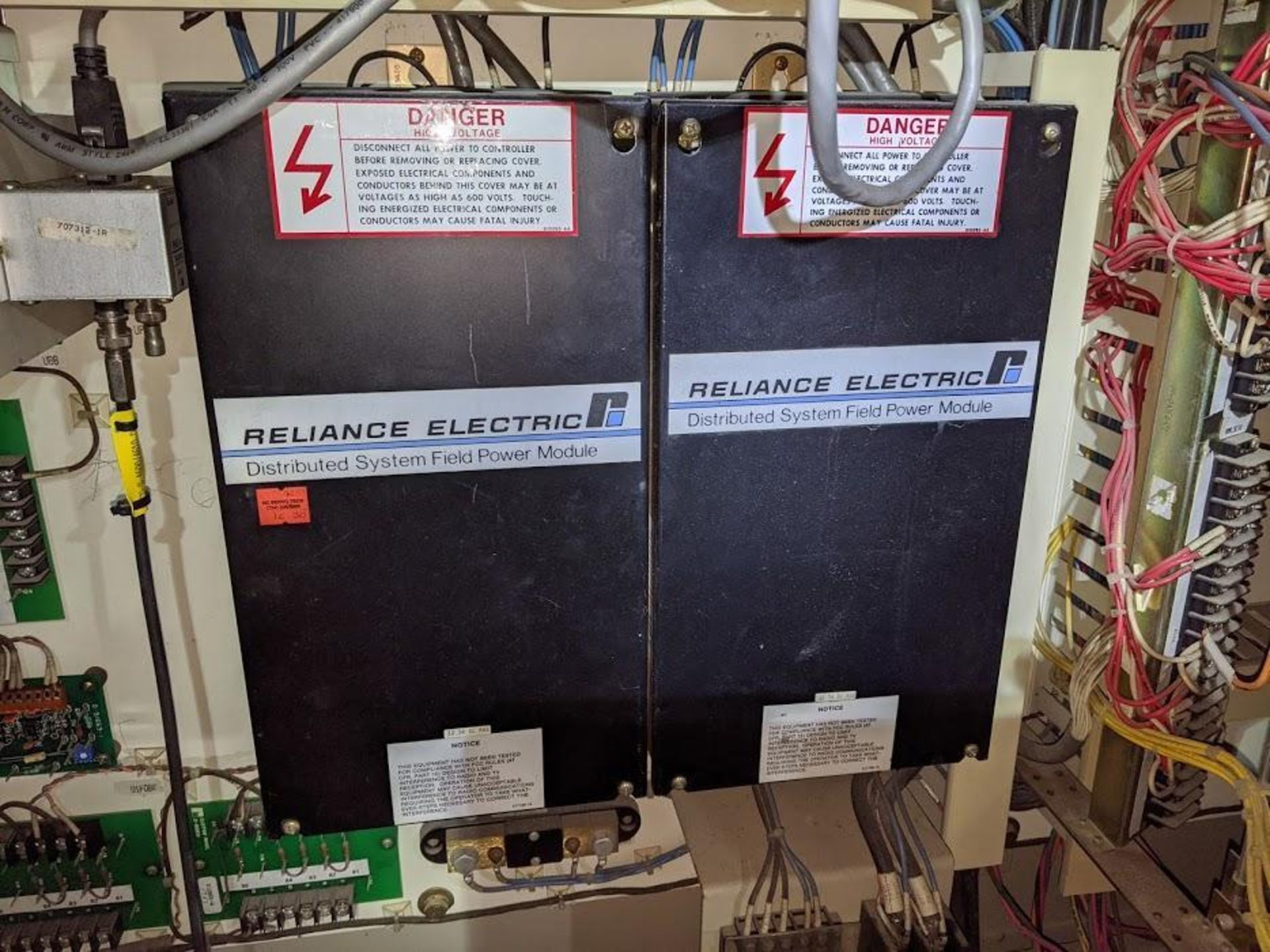 (2) RELIANCE ELECTRIC DISTRIBUTED SYSTEM FIELD POWER MODULES HIT # OK91 - Image 2 of 2