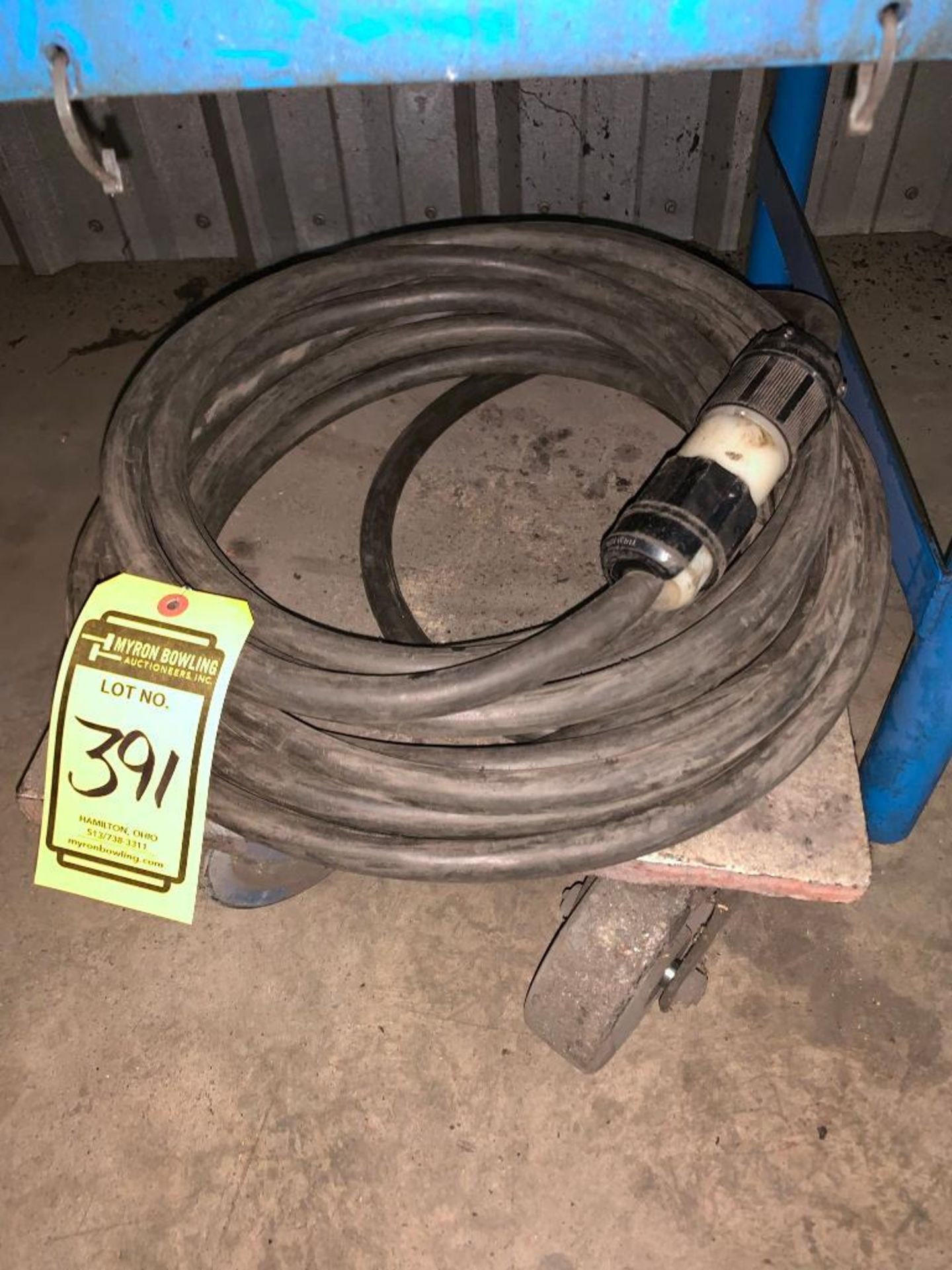 (2) 480 V CORDS, GROUND CABLE - Image 2 of 2