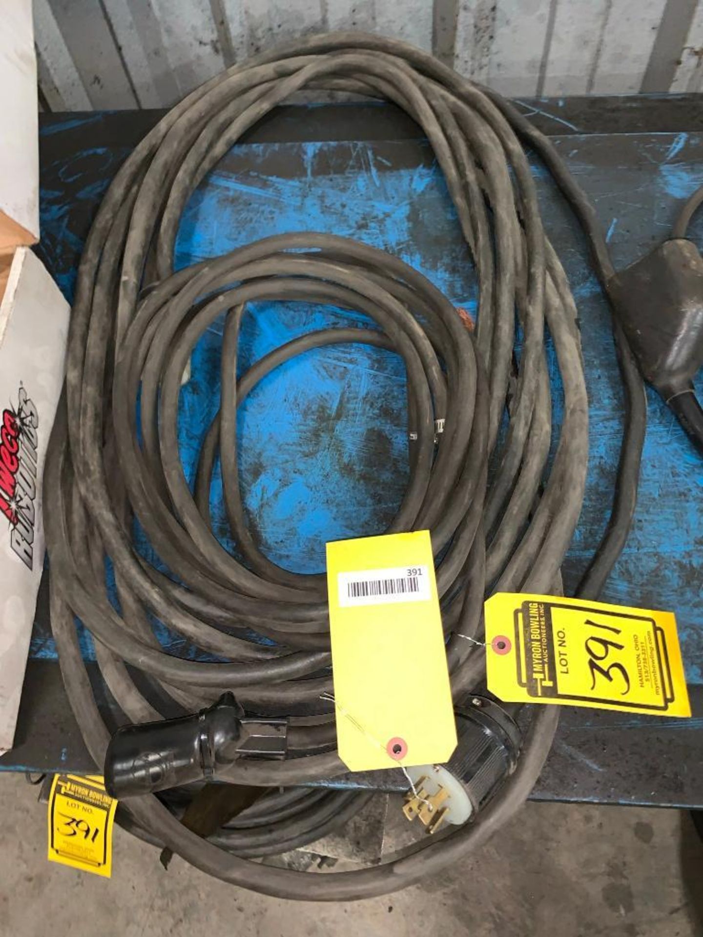 (2) 480 V CORDS, GROUND CABLE