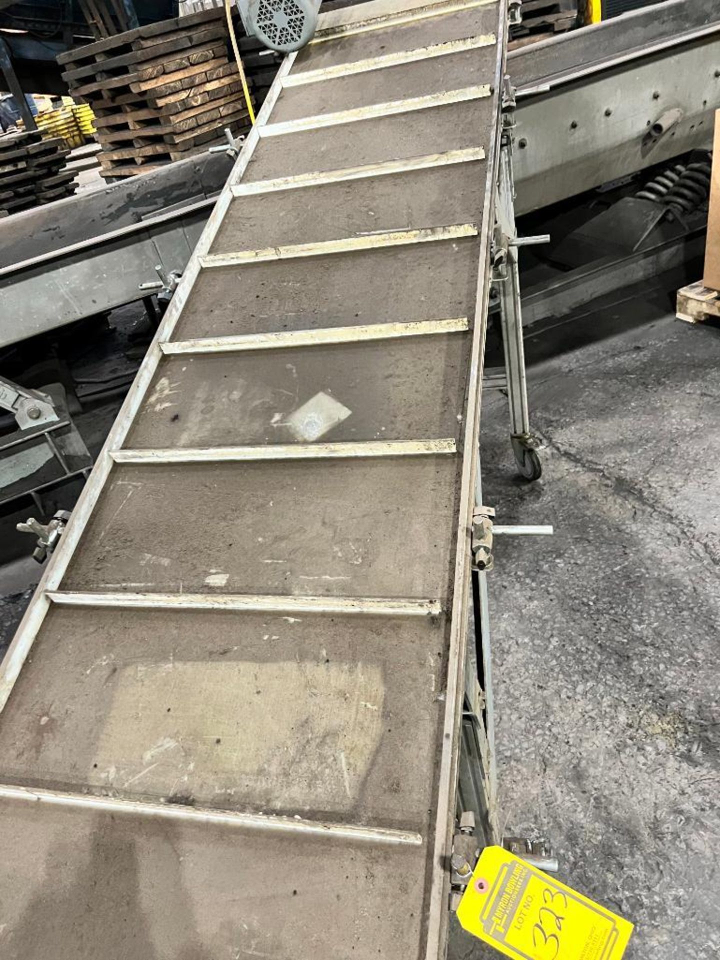 ELECTRIC ROLLING INCLINE CONVEYOR, 480 VOLT - Image 2 of 2