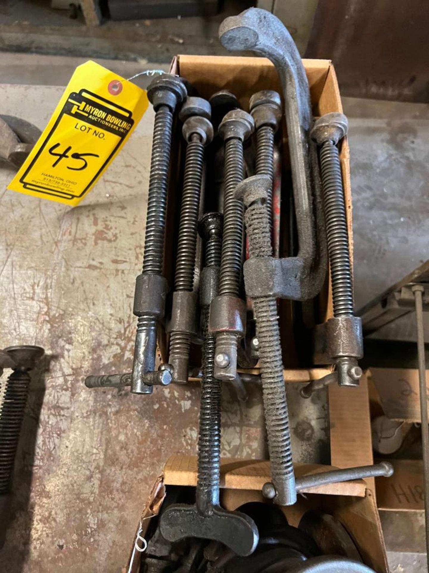 ASSORTED C- CLAMPS