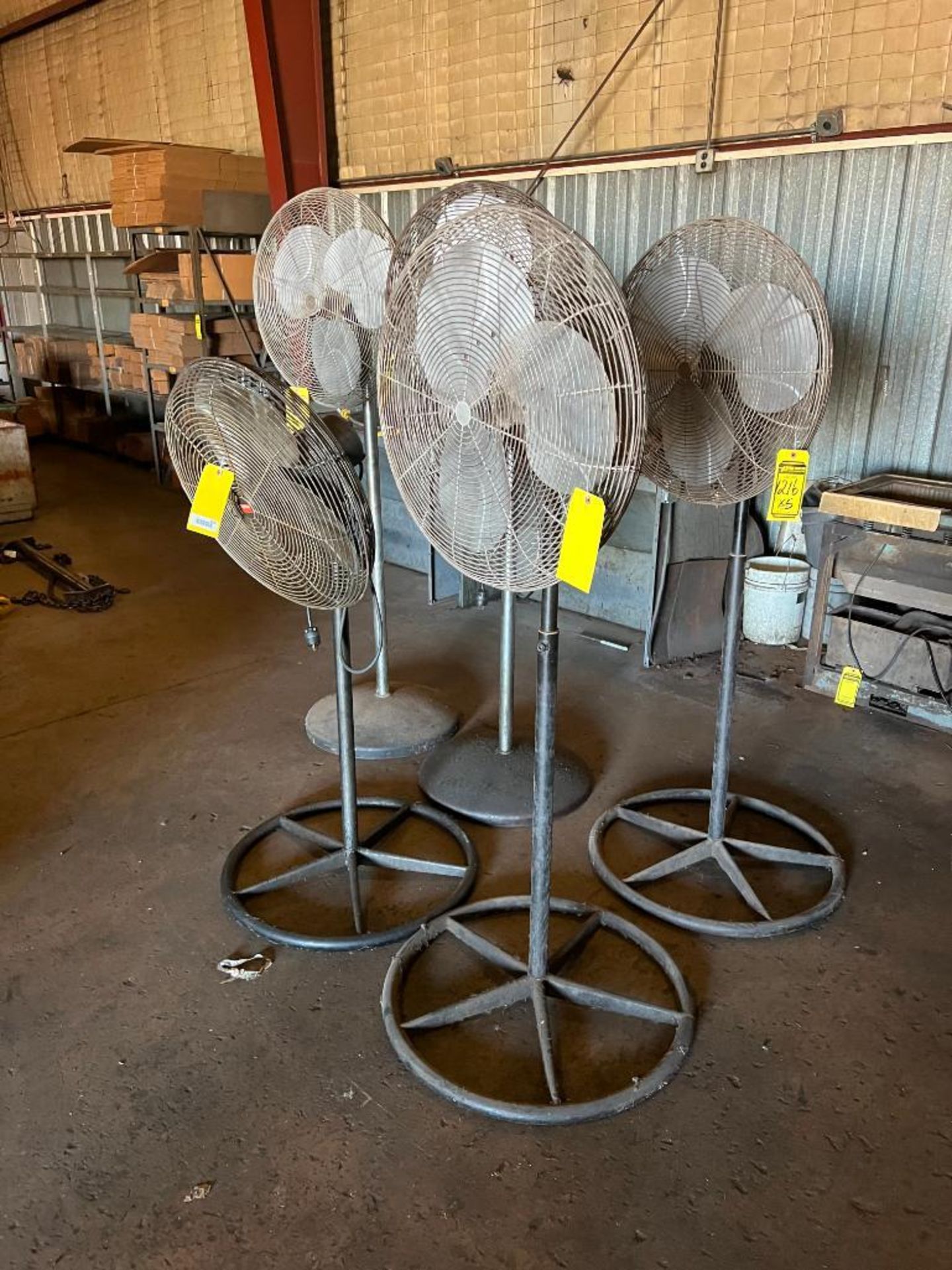 (5) ASSORTED PEDESTAL 24'' FANS - Image 2 of 2