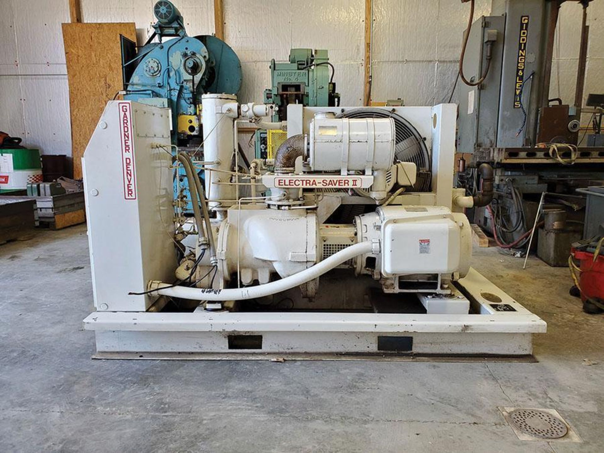 2000 GARDNER DENVER ELECTRA-SAVER II AIR COMPRESSOR, MODEL EBP99D12, S/N S090077, AUTO-SENTRY ES+ DR - Image 2 of 14