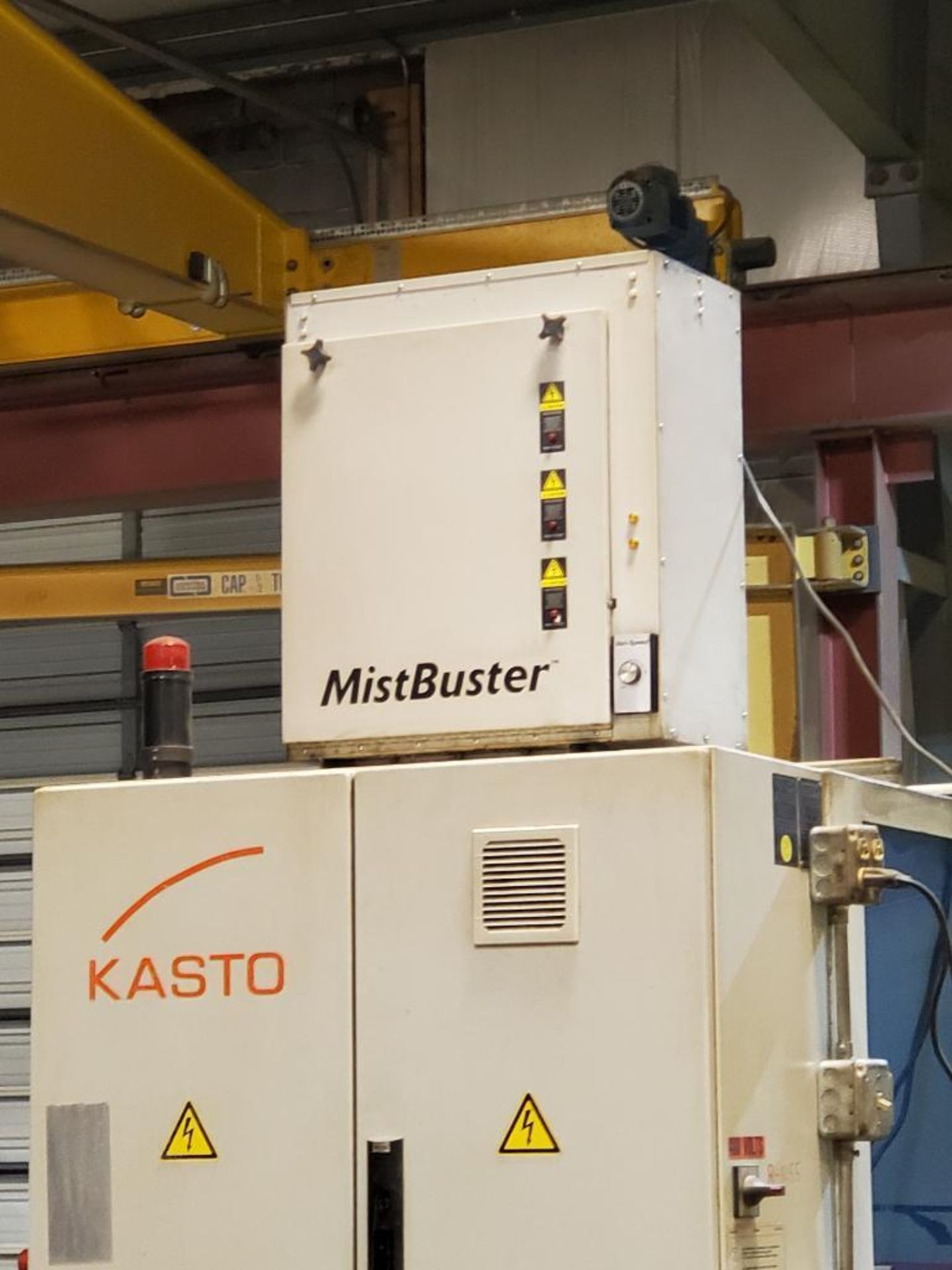 2011 KASTO GRIPSPEED C10 AUTOMATIC CIRCULAR SAW, S/N 3301-102-012, 19' AUTOMATIC BAR FEED/SEPARATOR, - Image 17 of 27